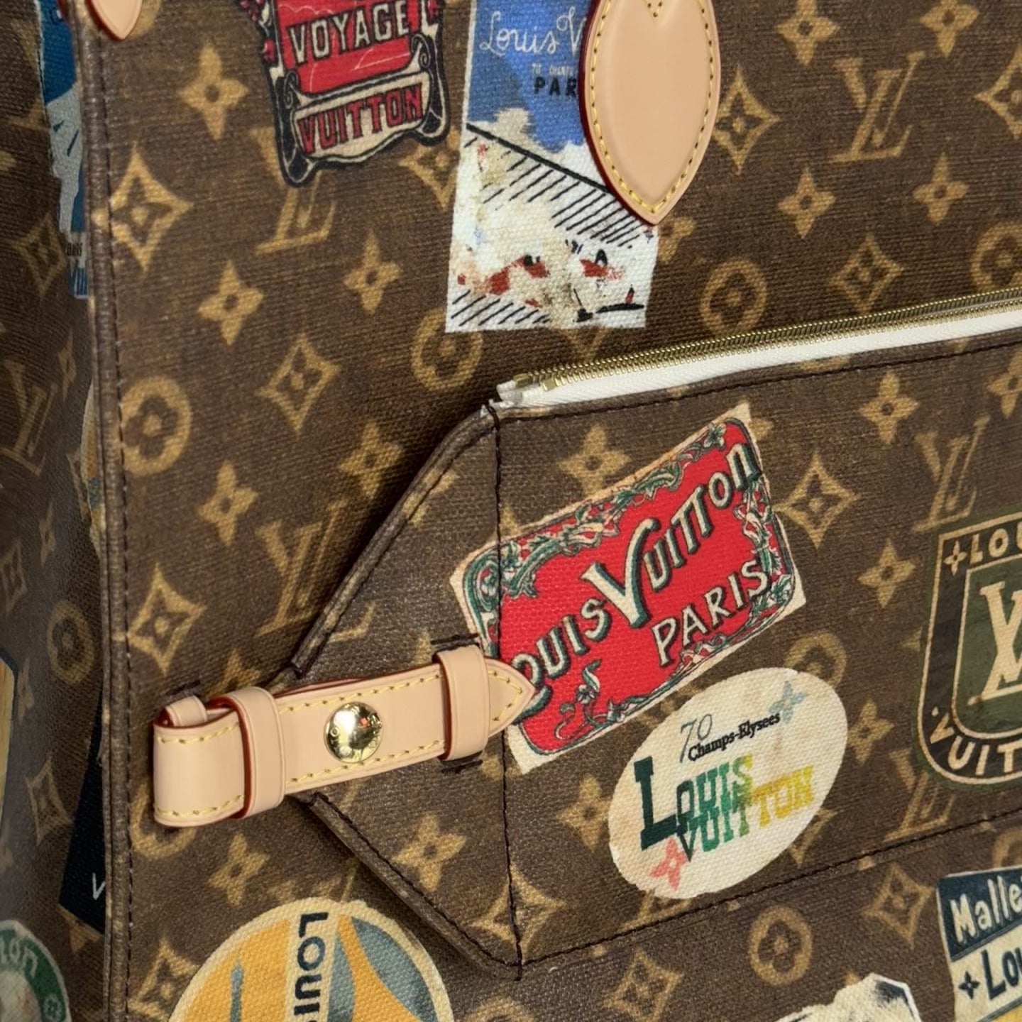 Rare Louis Vuitton On The Go Voyage Tote - Queen May