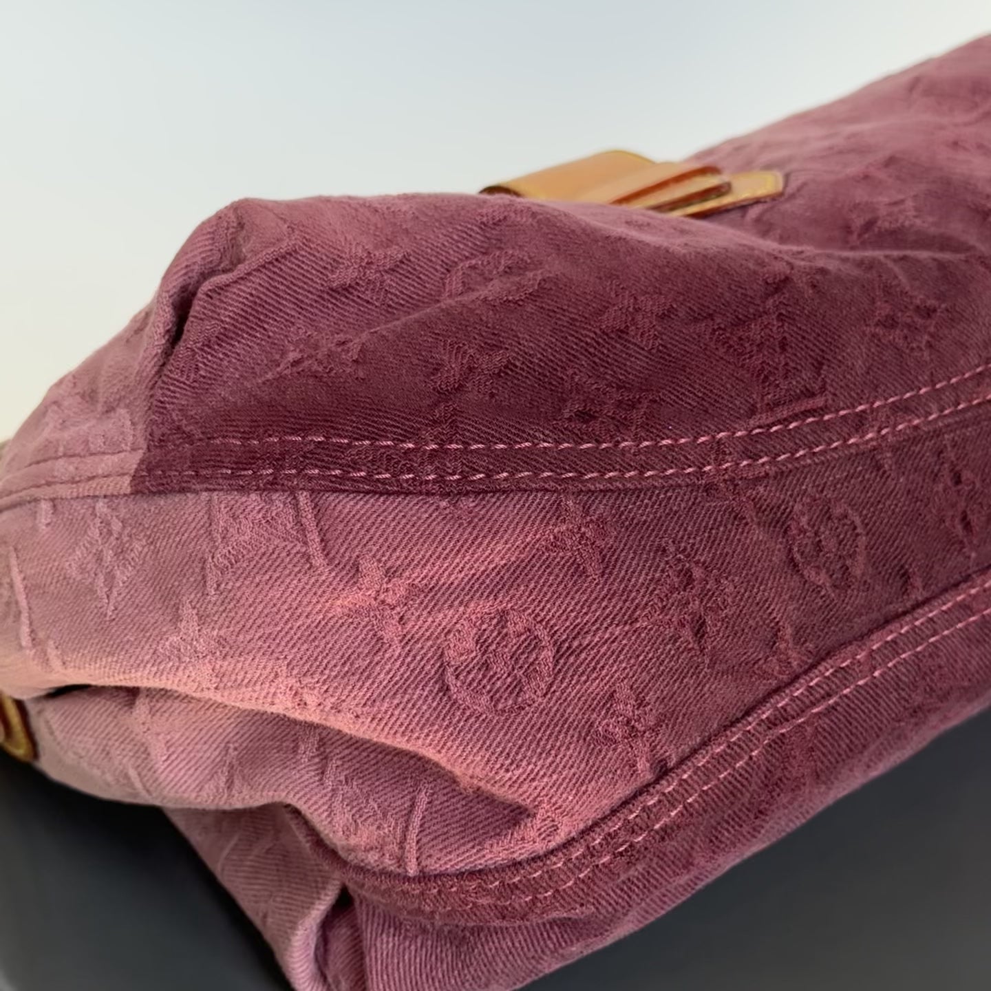 Louis Vuitton Denim Sunray Rouge Fauviste - Queen May