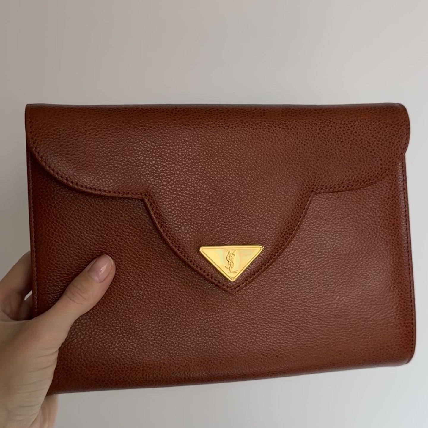 Vintage Yves Saint Laurent Clutch - Queen May