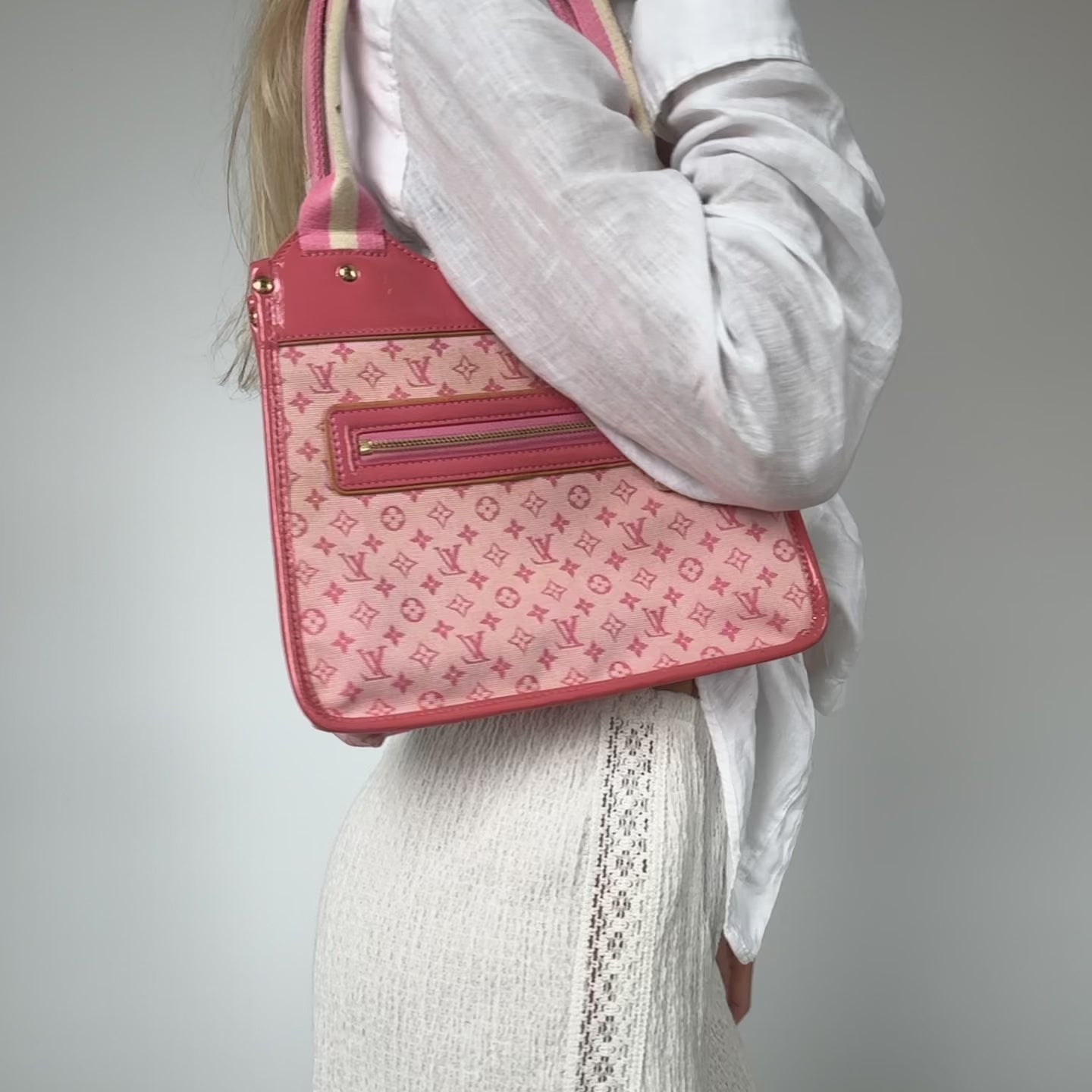 Louis Vuitton Monogram Mini Lin Sac Kathleen - Queen May
