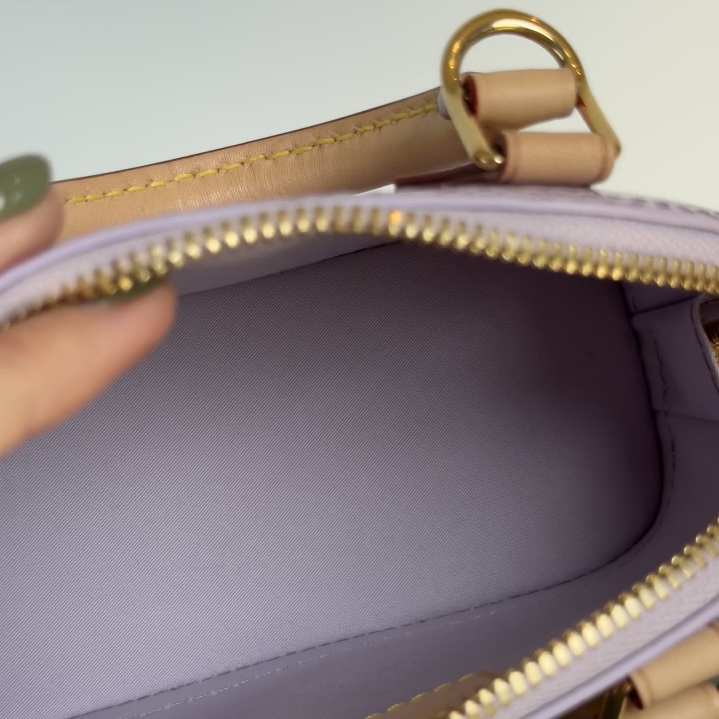 Louis Vuitton Vernis Nano Alma Glossy Lilac - Queen May