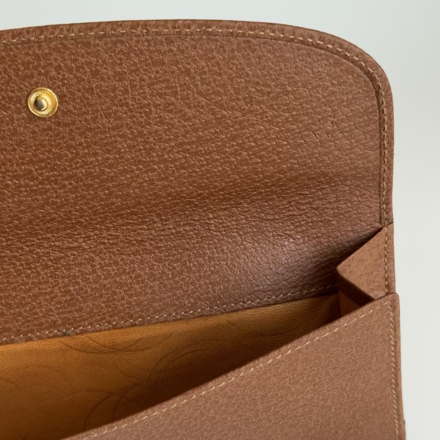 Vintage Gucci Leather Continental Wallet - Queen May