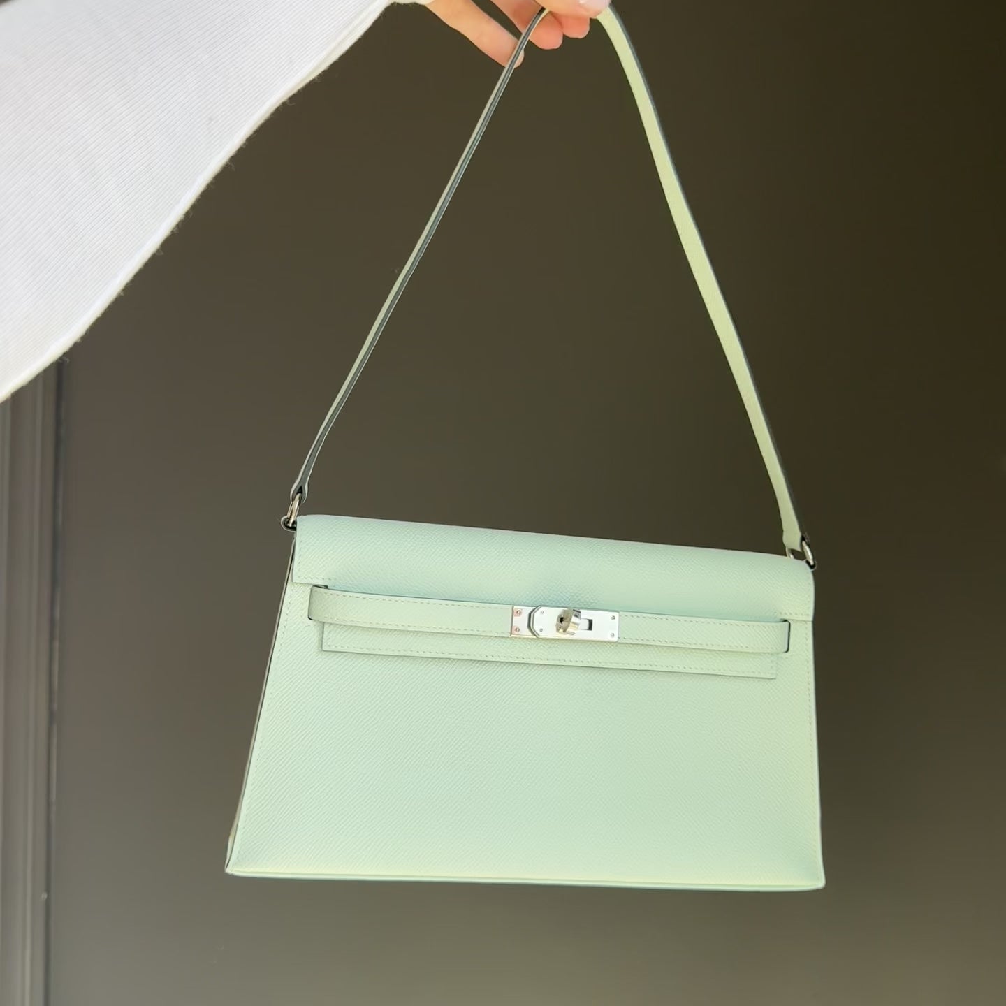 Hermes Kelly Elan Vert Peppermint - Queen May