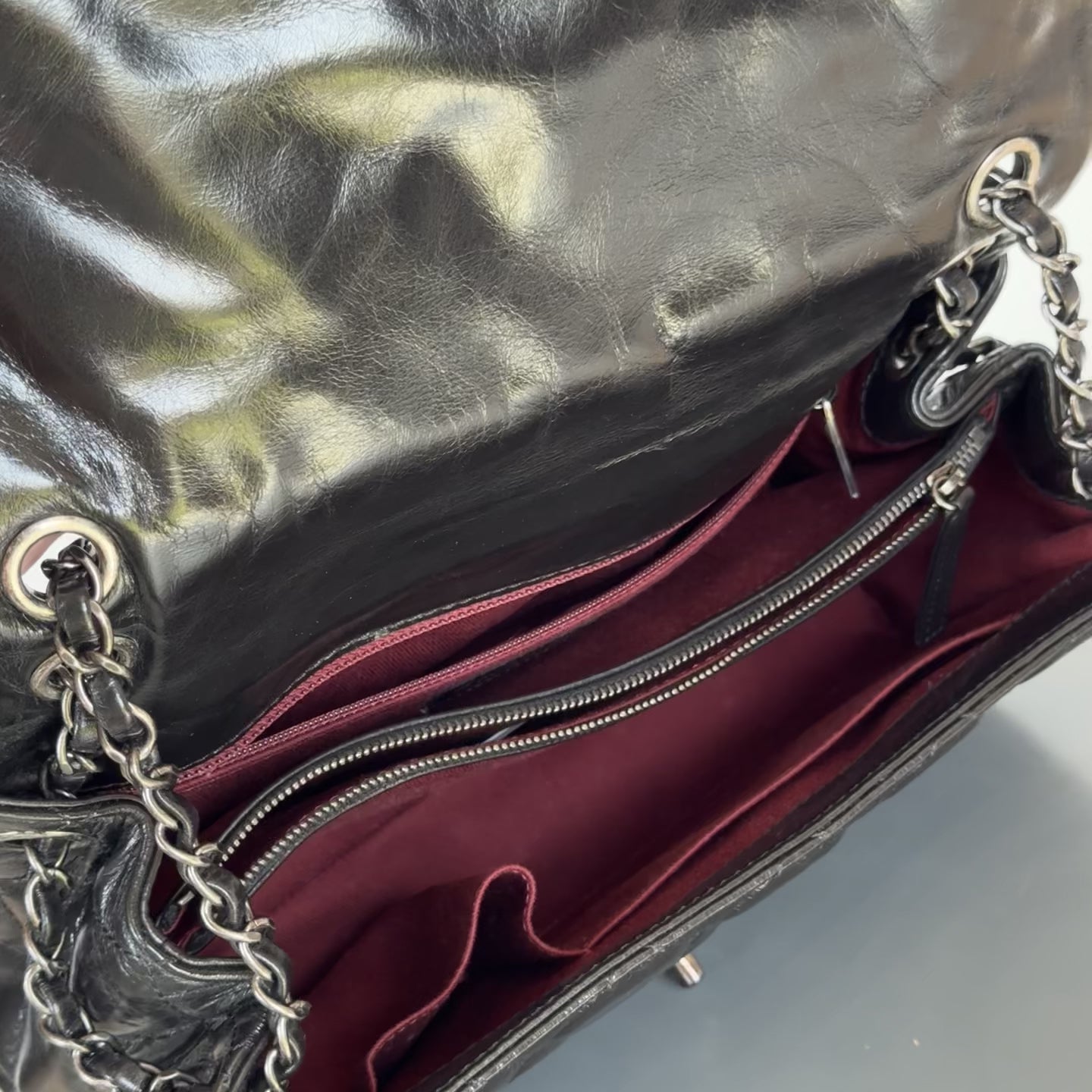 Chanel Crinkled Calfskin 15C Flap Bag - Queen May