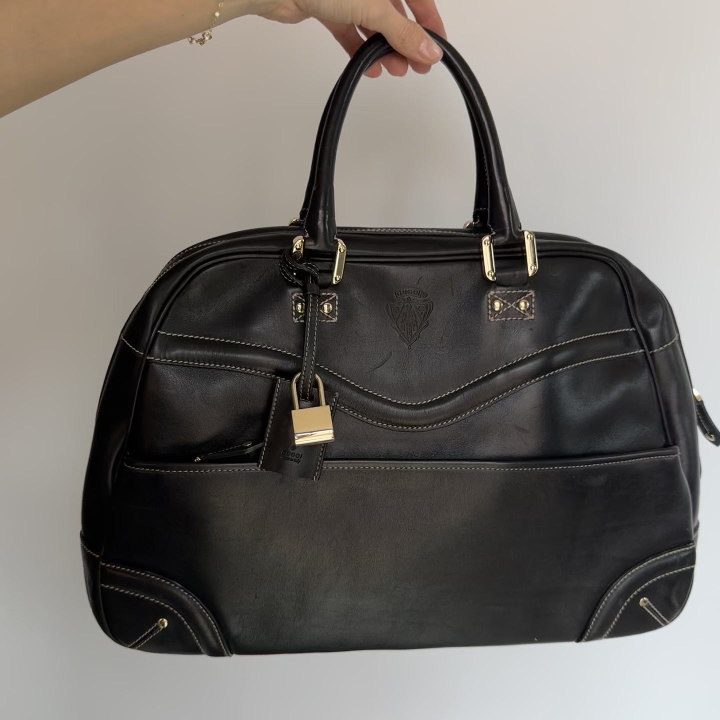 Vintage Gucci Boston Duffle Bag - Queen May