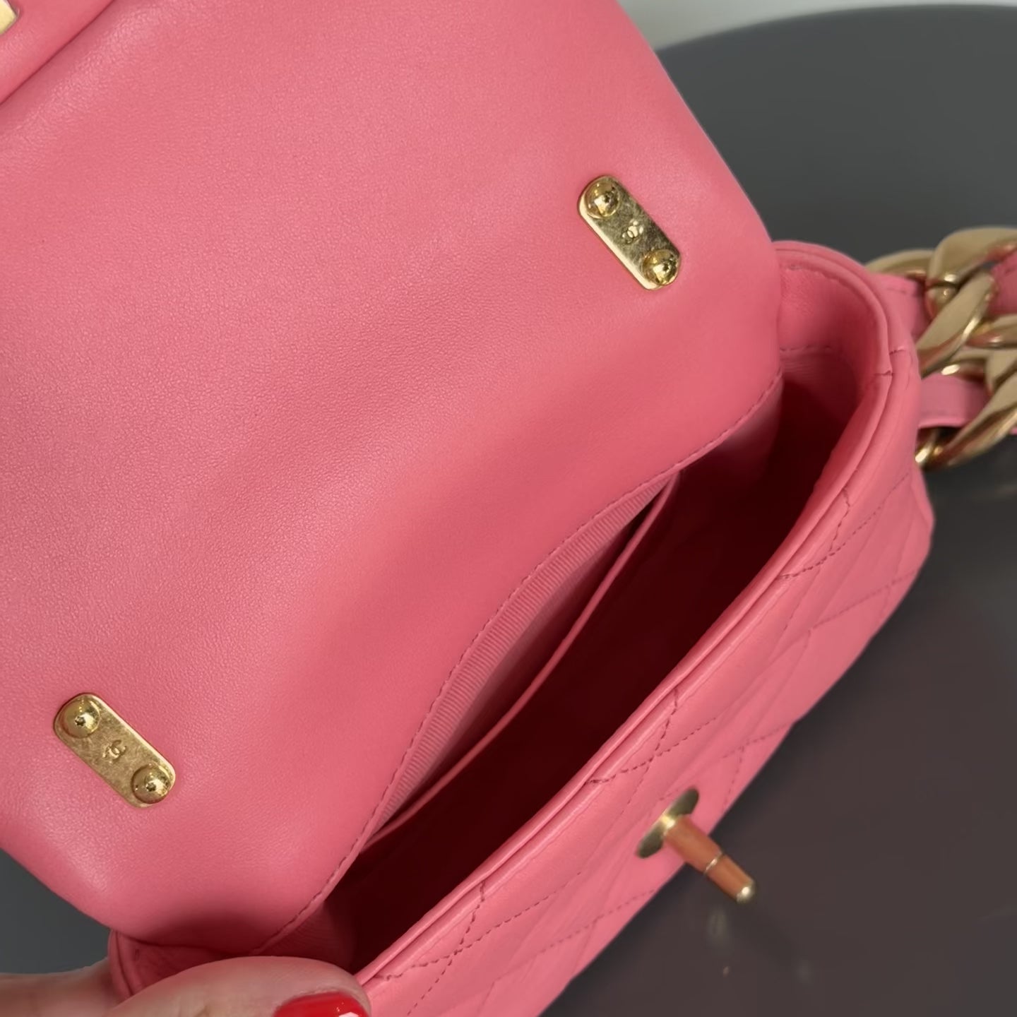 Chanel 22S Mini Flap Bag Seasonal Color - Queen May