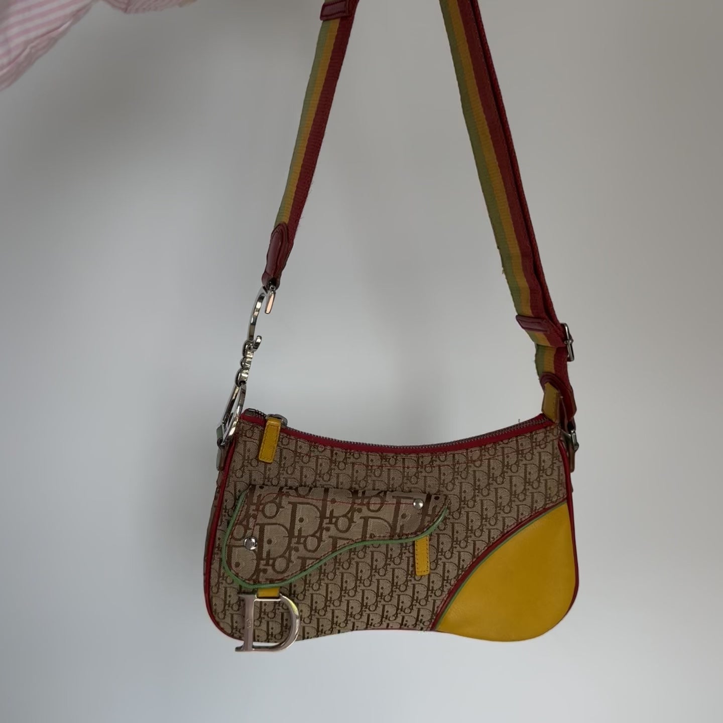 Dior Diorissimo Rasta Trotter Shoulder Bag - Queen May