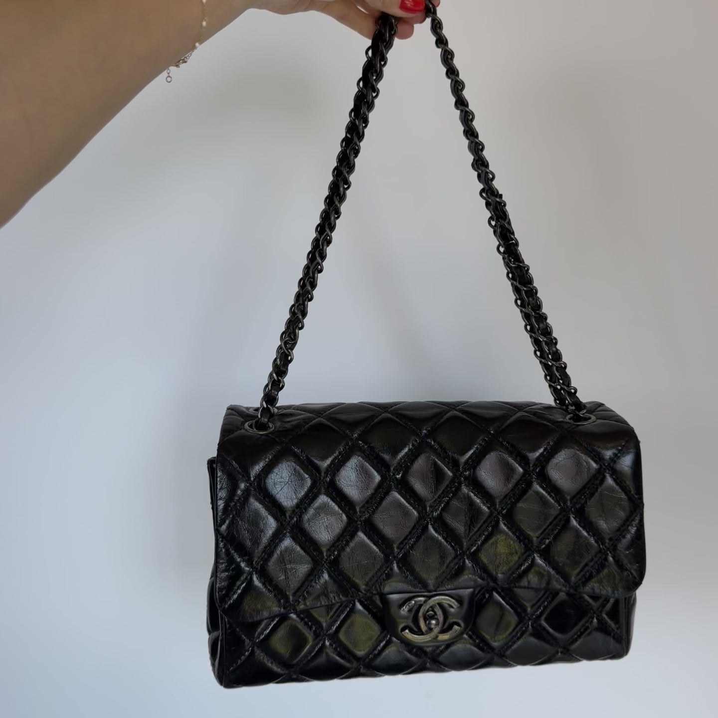 Chanel Crinkled Calfskin 15C Flap Bag - Queen May