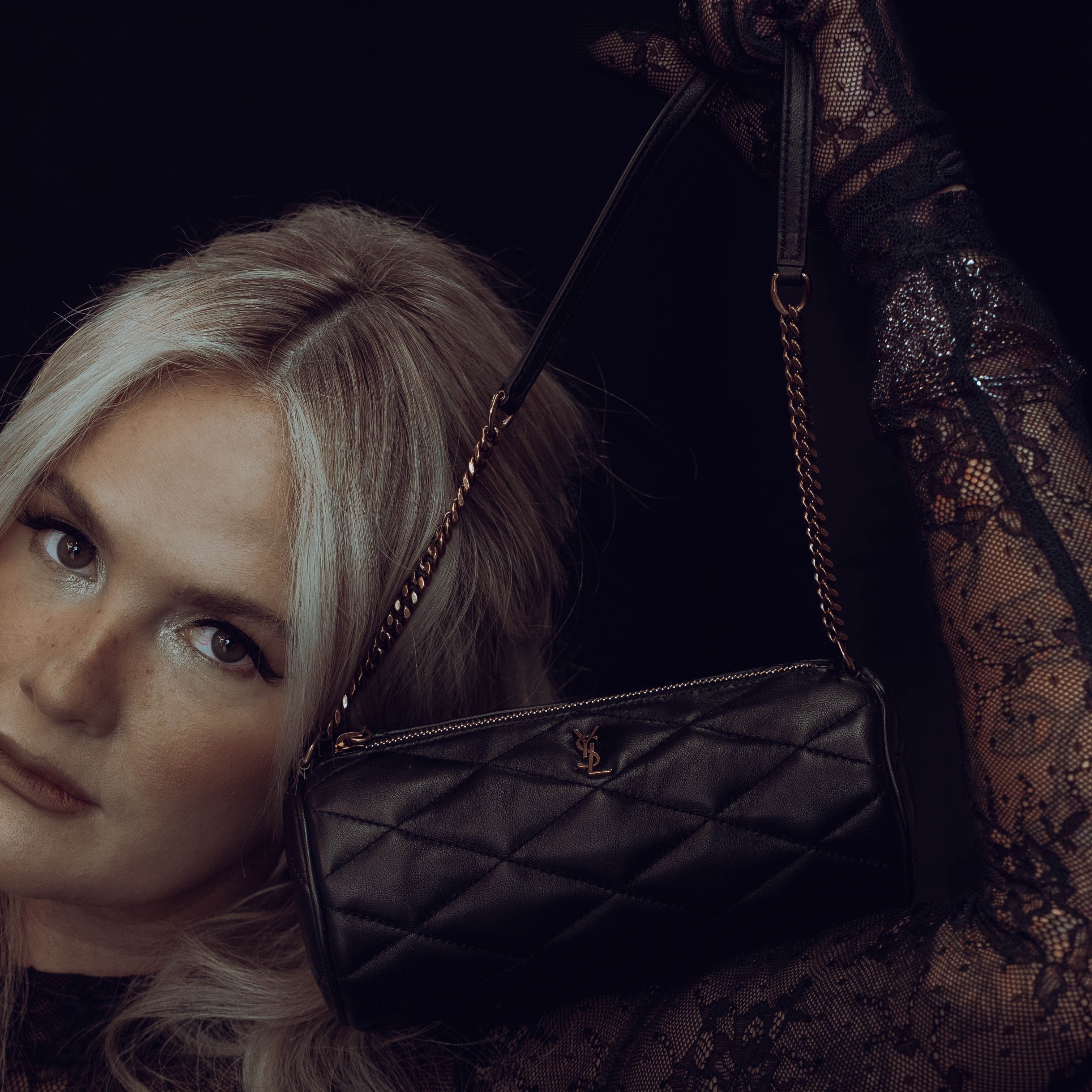 Saint Laurent Sade Tube Shoulder Bag - Queen May