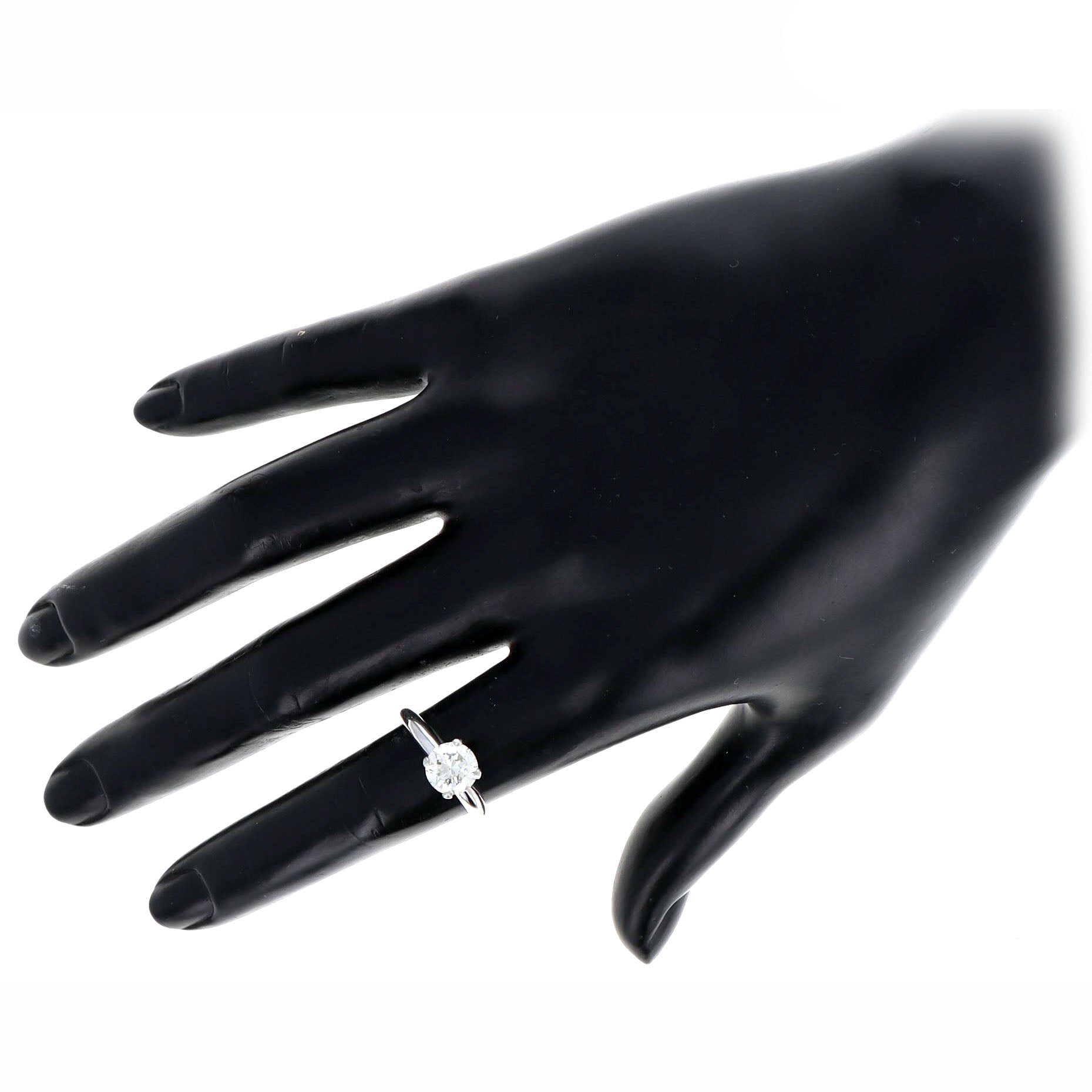 1.50 Carat Round Brilliant Diamond Solitaire Engagement Ring GIA Certified - Queen May