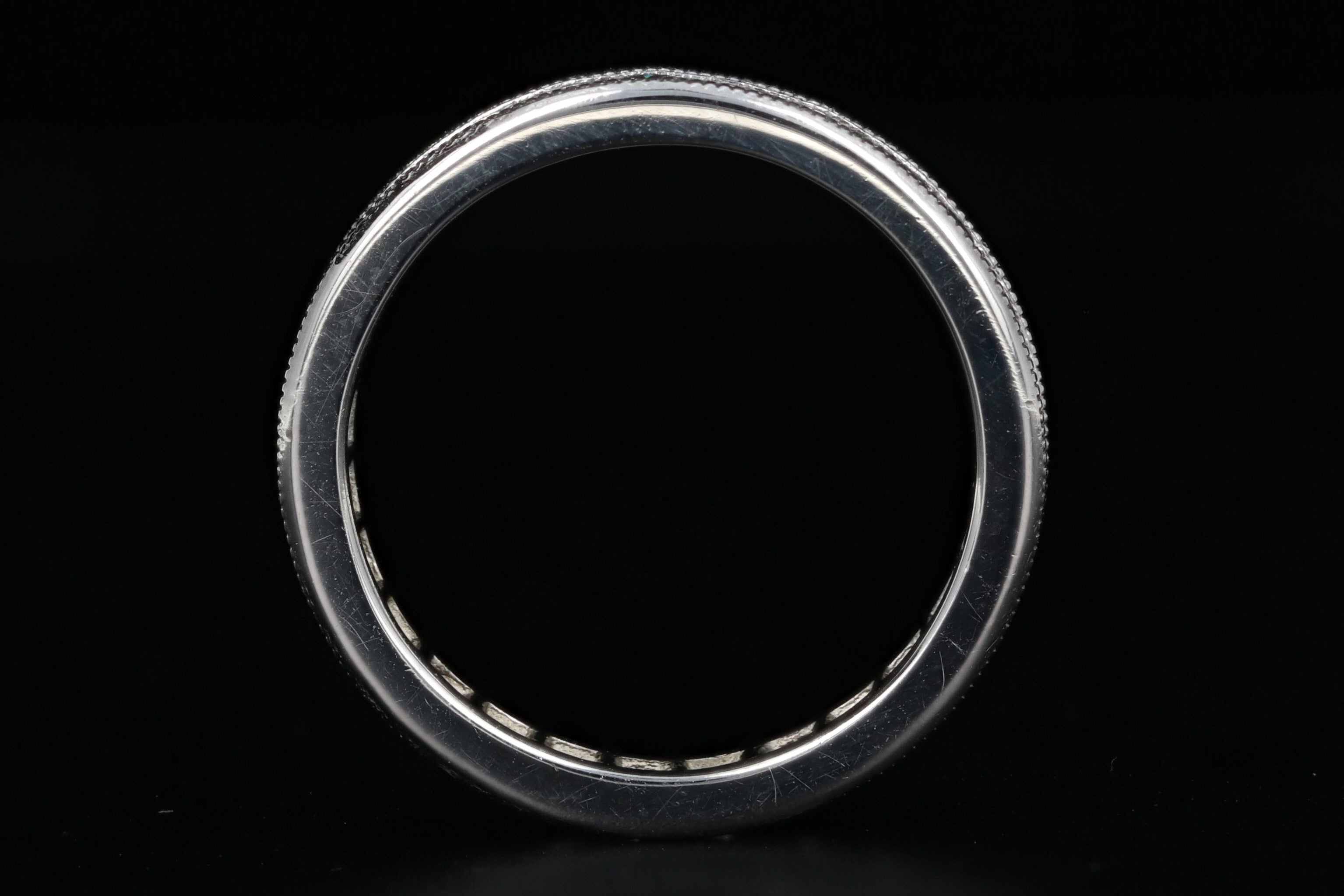 Platinum 1 CTW F/G Diamond Eternity Wedding Band - Queen May