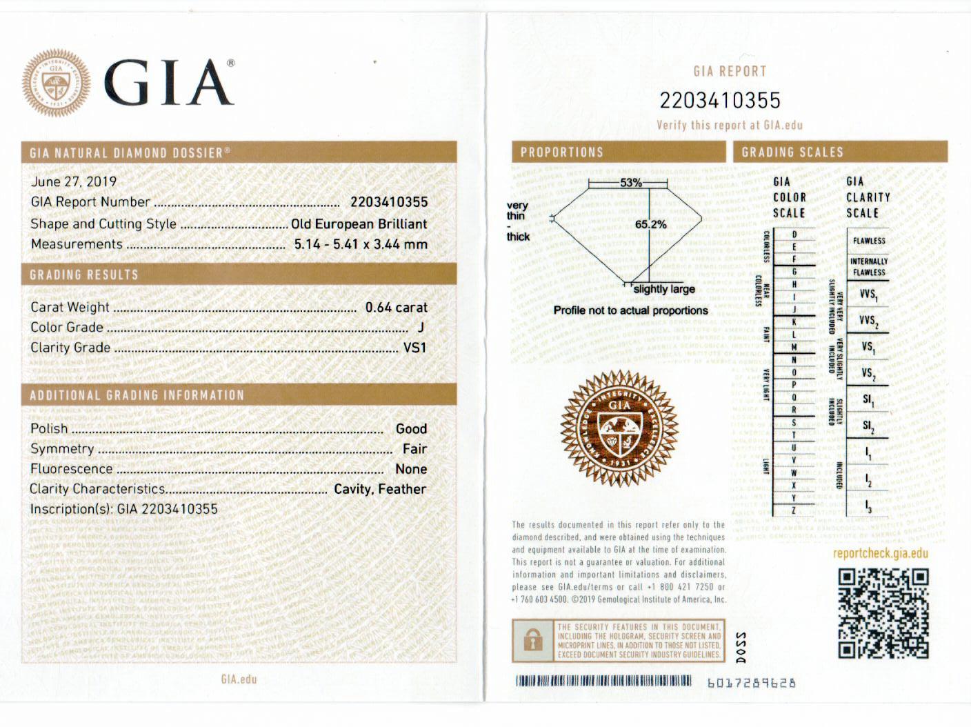 New 18K Yellow Gold 1.27 Carat Total Weight Diamond Bezel Stud Earrings GIA Certified - Queen May