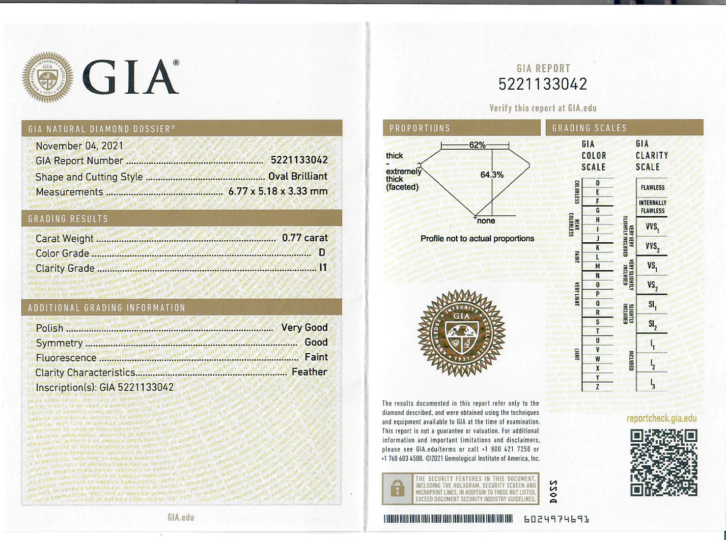 14K Rose Gold 0.77 Carat Oval Cut Diamond Fan Engagement Ring GIA Certified - Queen May