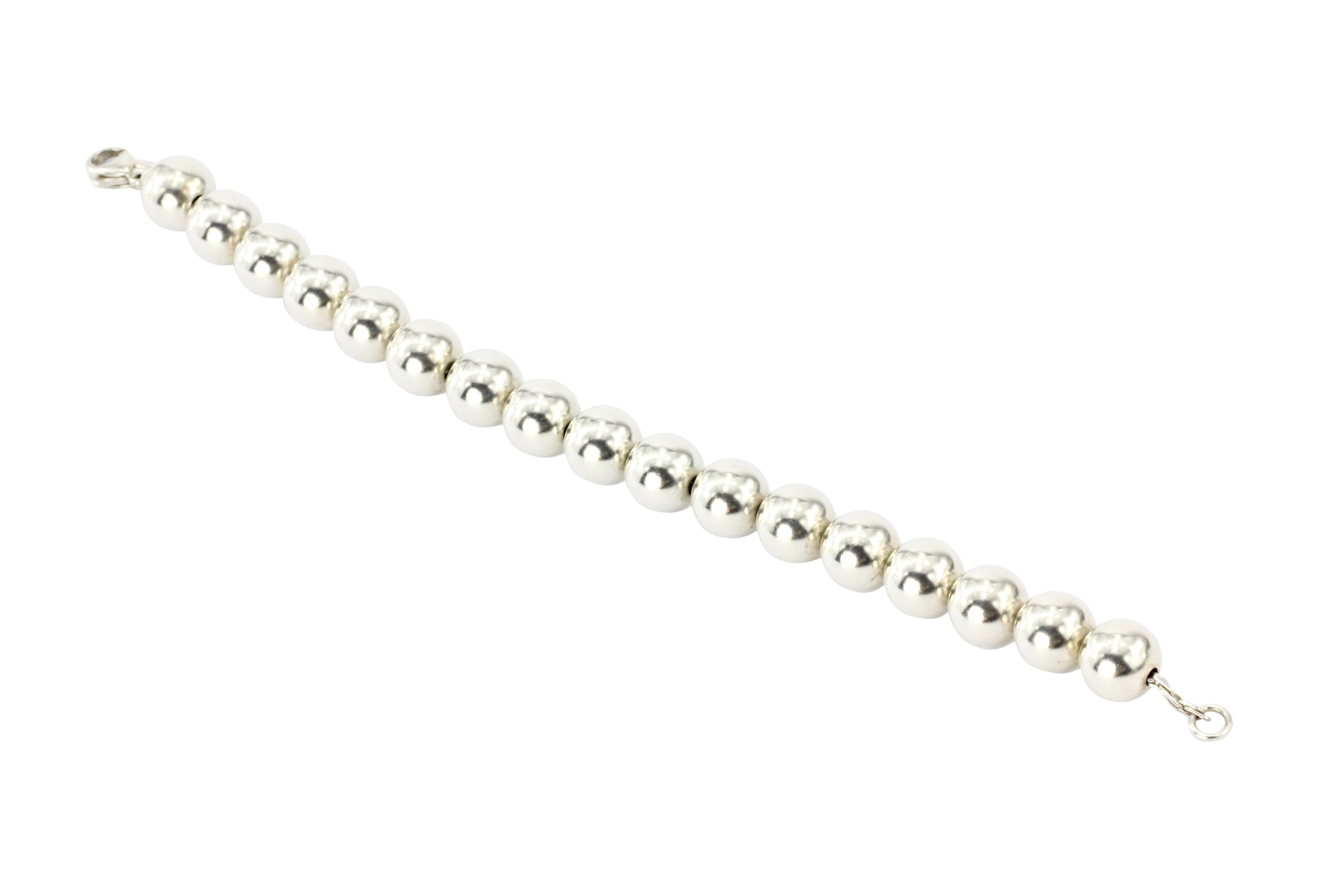 Tiffany & Co. Sterling Silver Hardwear Ball Bracelet - Queen May