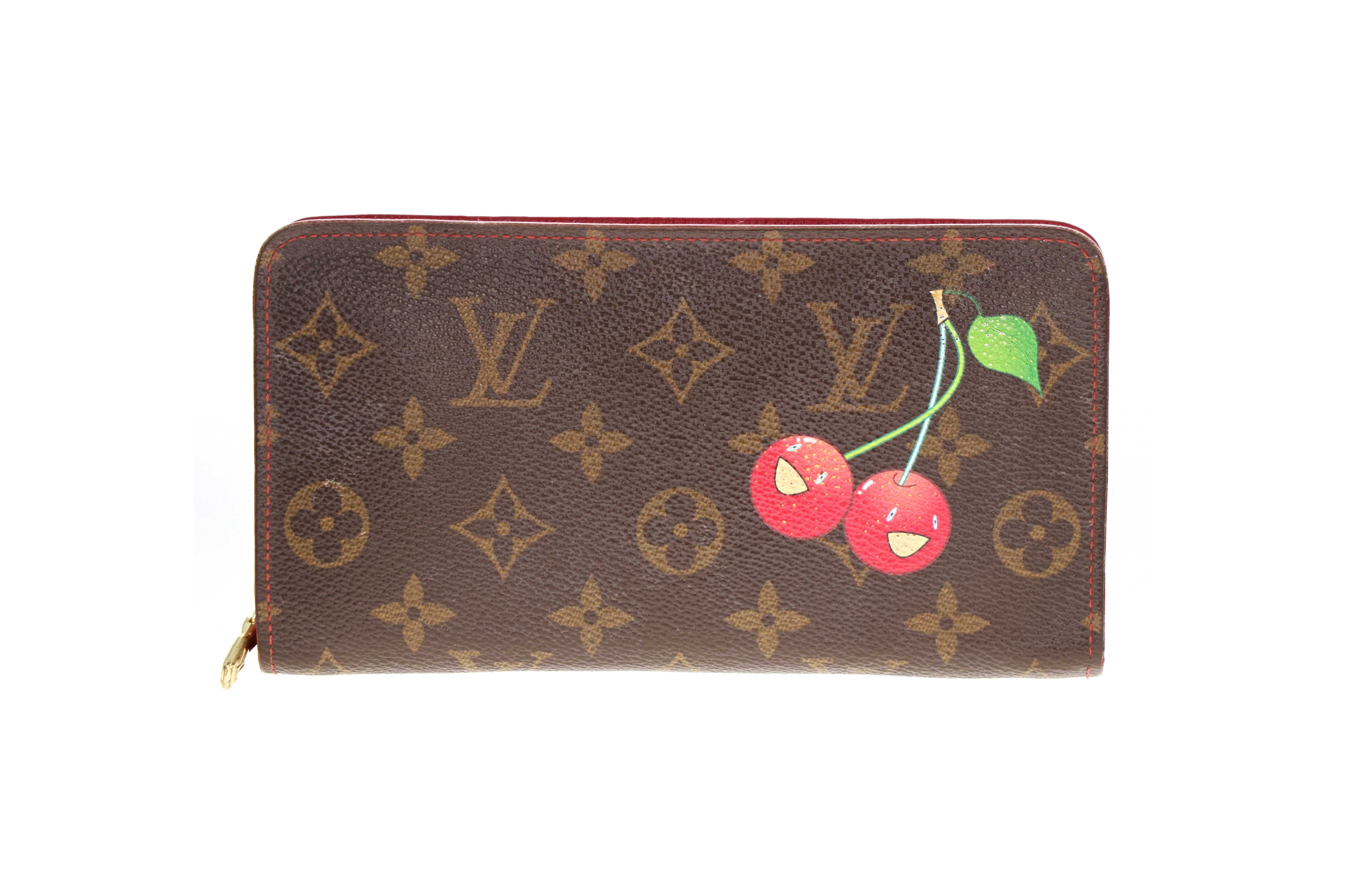 Louis Vuitton Monogram Cerises Porte-Monnaie Zippy Wallet - Queen May