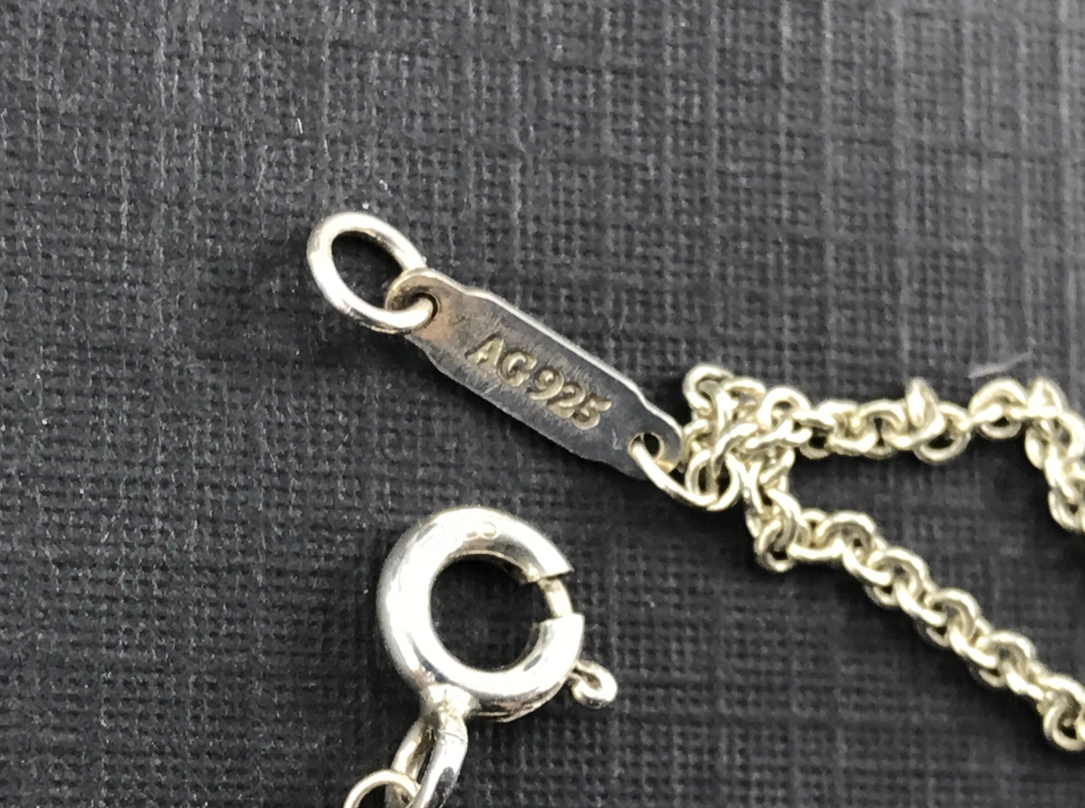 Tiffany & Co Sterling Silver Infinity Bracelet 6.5" - Queen May