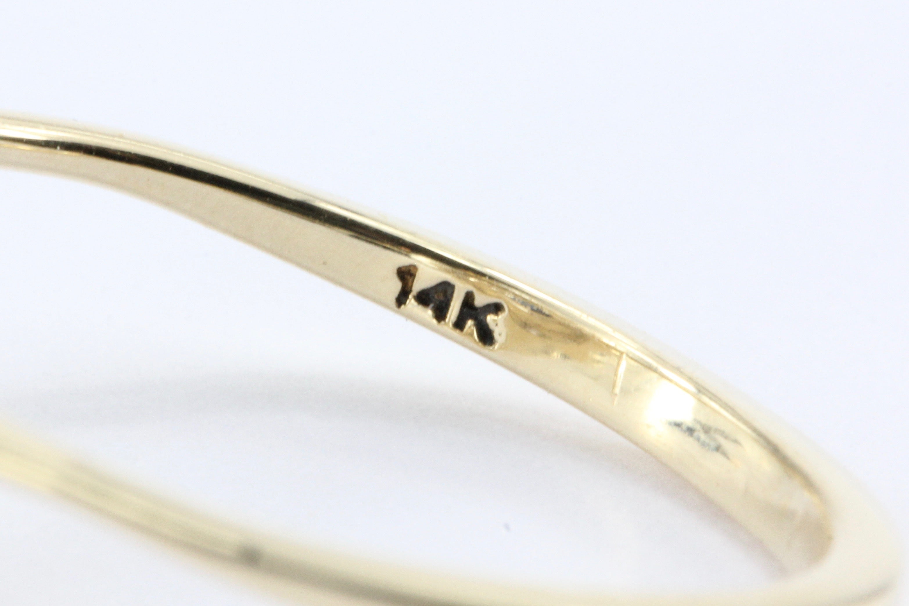 14K Gold Diamond & Natural Blue Sapphire Ring 1.5 ctw - Queen May