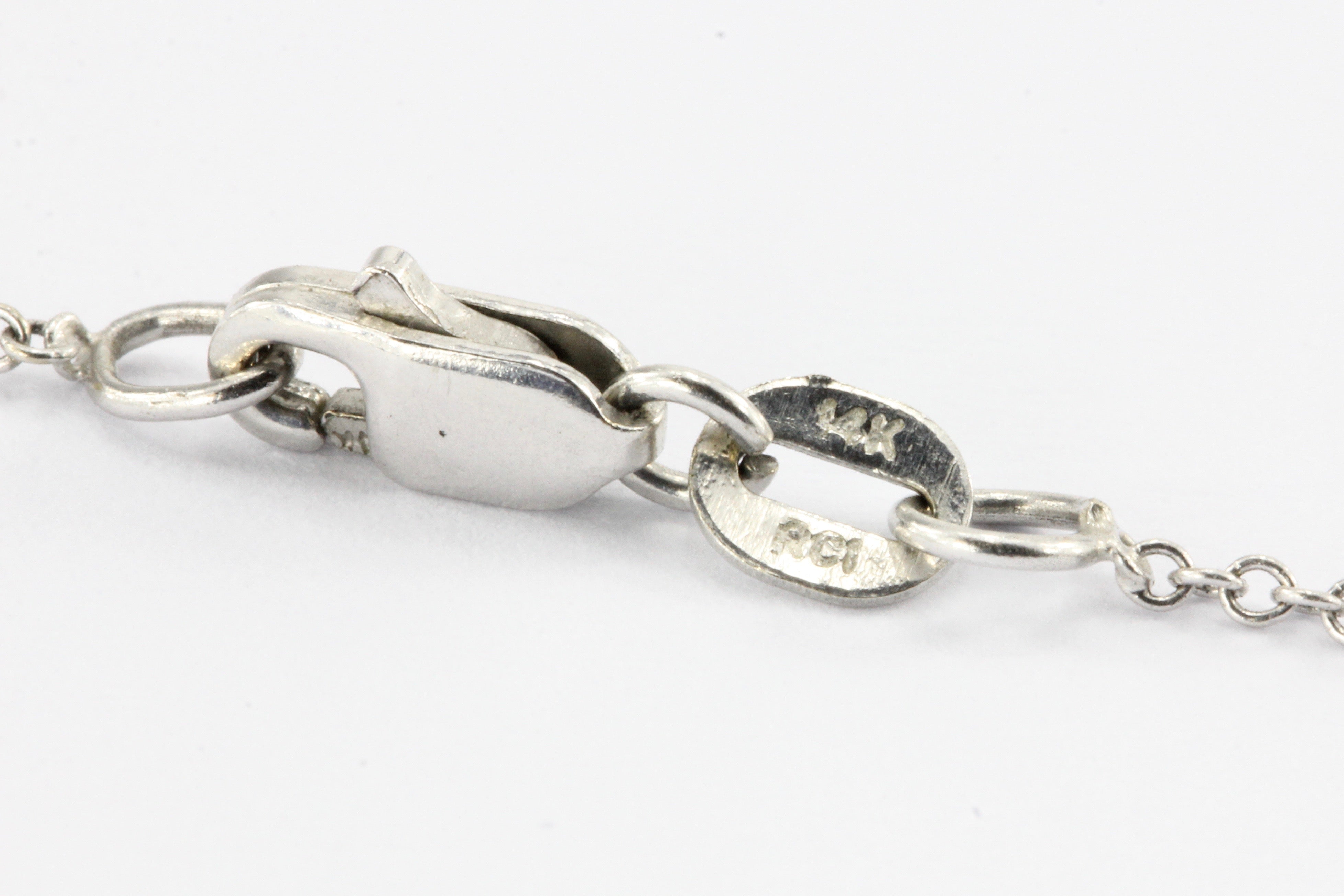 Georgian 14k Gold & Silver Top Rose Cut Diamond Pendant c.1820 - Queen May