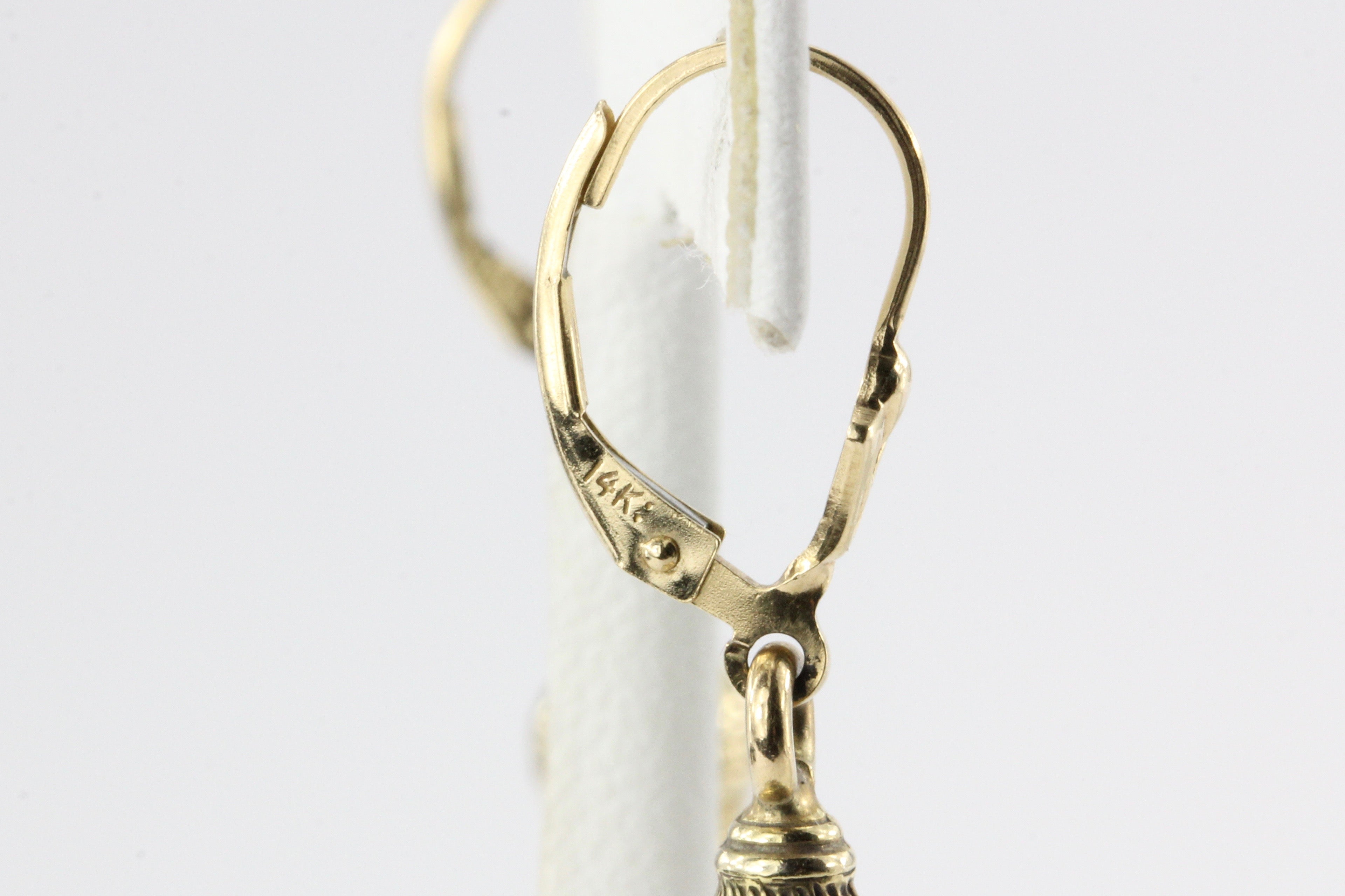 Victorian 10K Gold Tassel Earrings c.1890 - Queen May