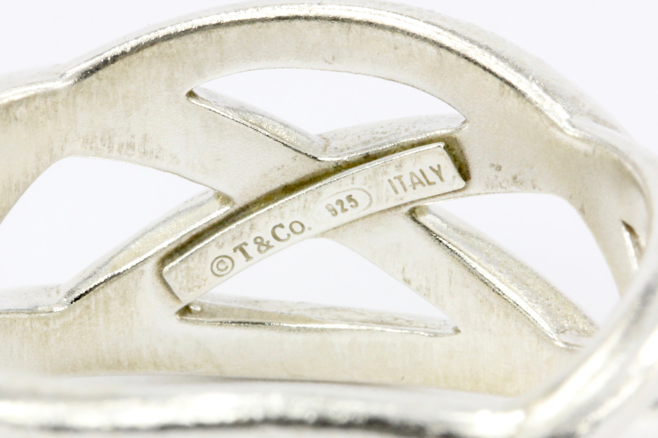 Tiffany & Co. Sterling Silver Celtic Knot Ring - Queen May