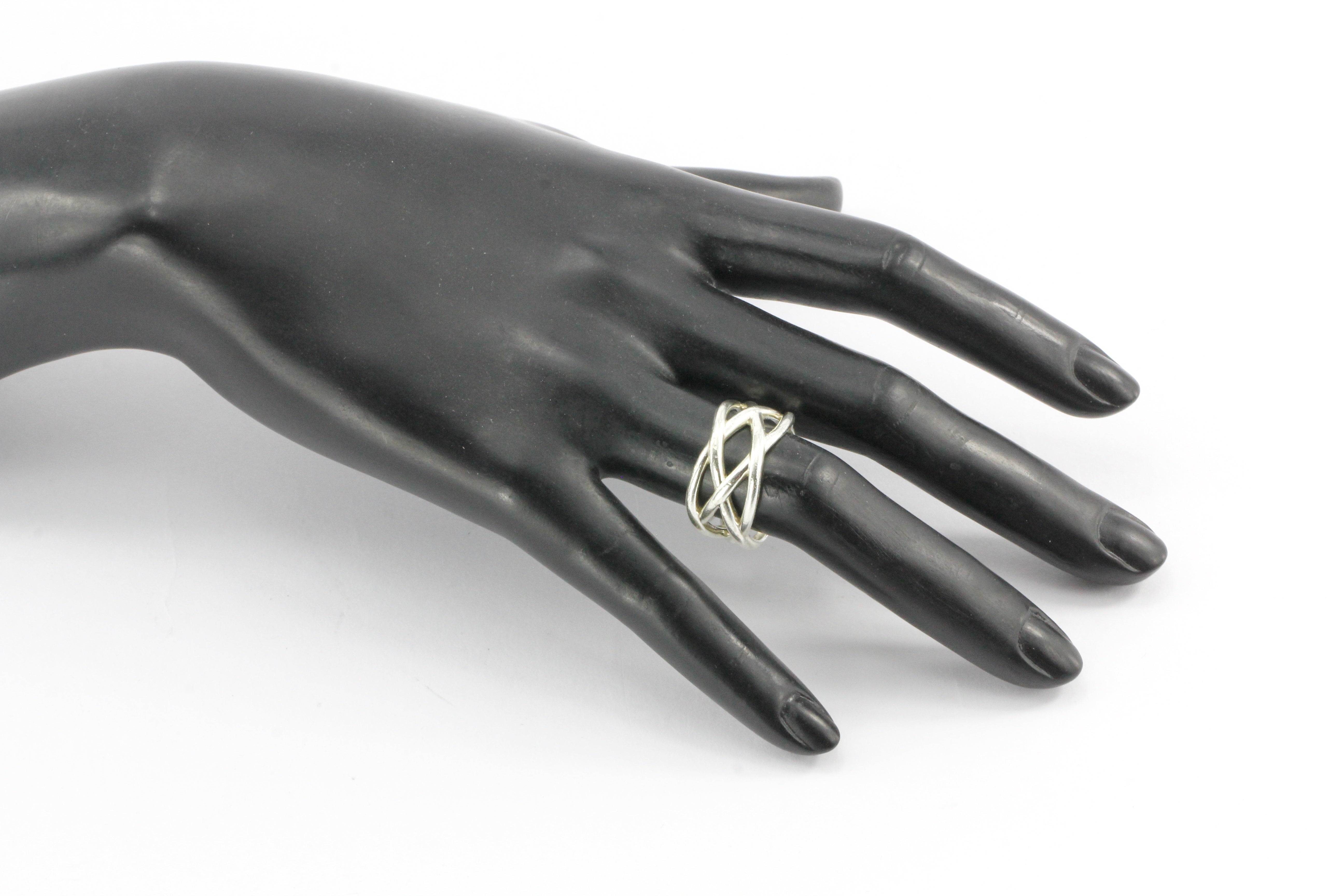 Tiffany & Co. Sterling Silver Celtic Knot Ring - Queen May