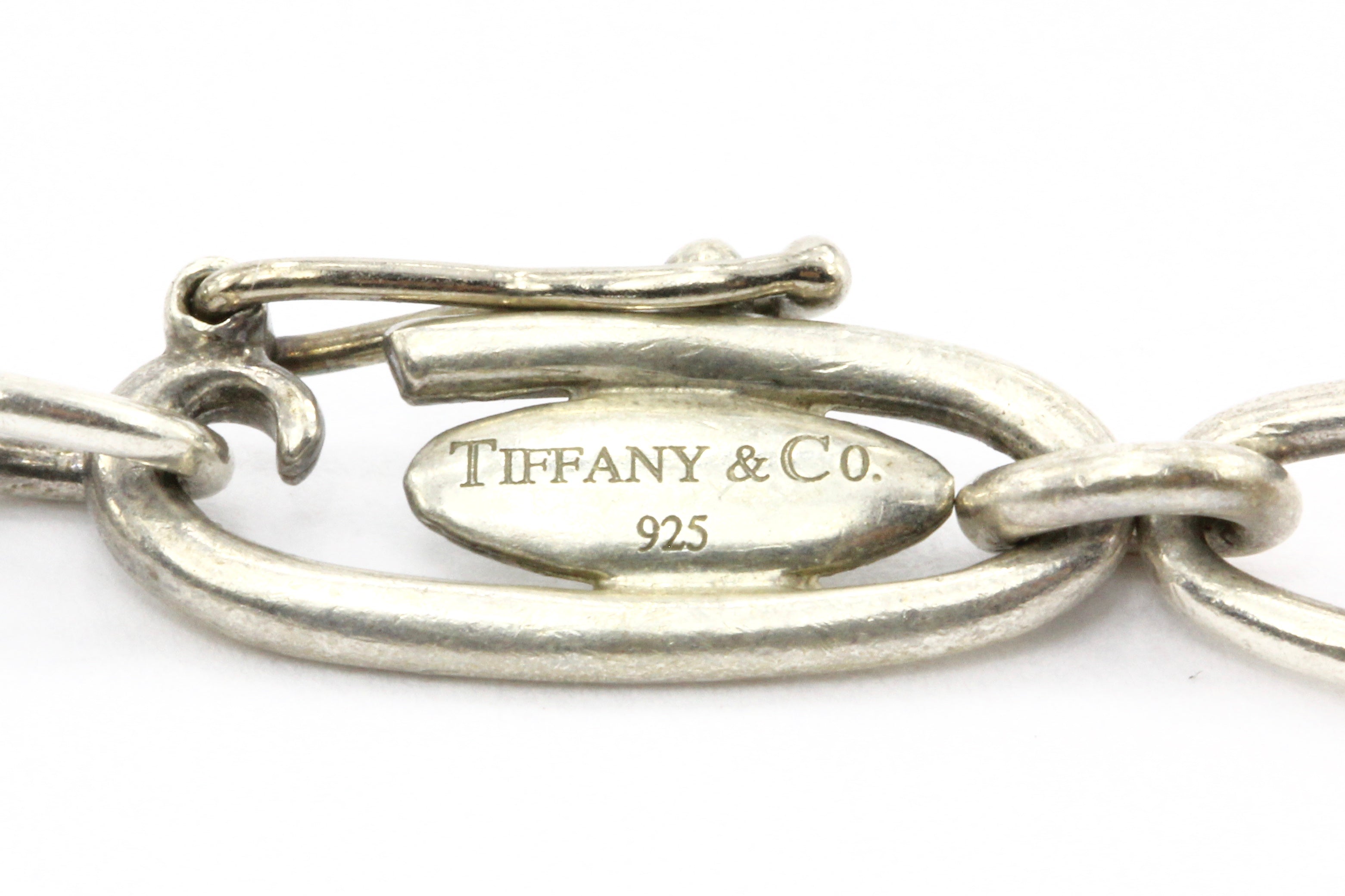 Tiffany & Co. Sterling Silver Multistage Five Charm Bracelet - Queen May