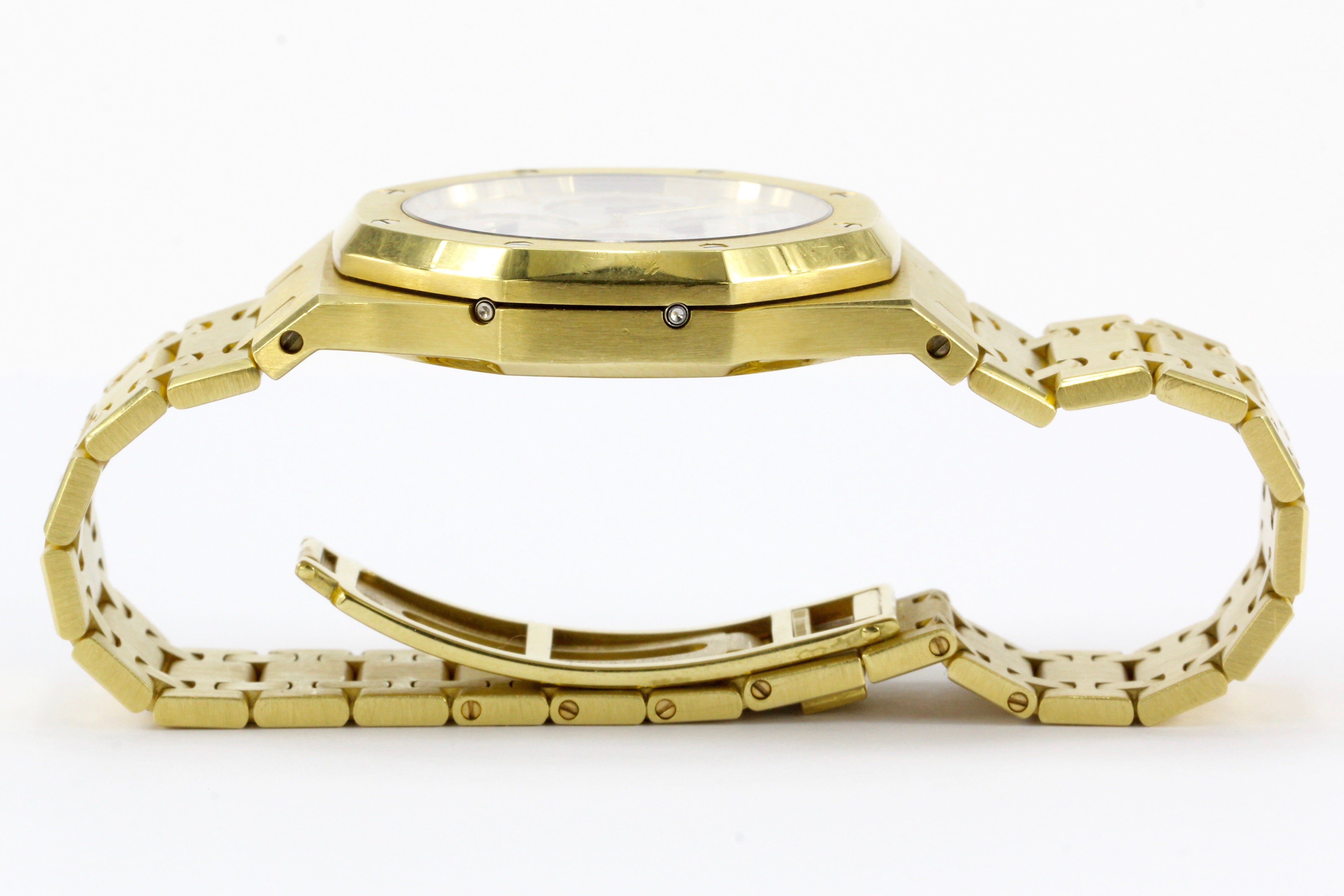Audemars Piguet 18k Yellow Gold Royal Oak Moonphase Men's Watch 25820BA.OO.0944BA.02 - Queen May