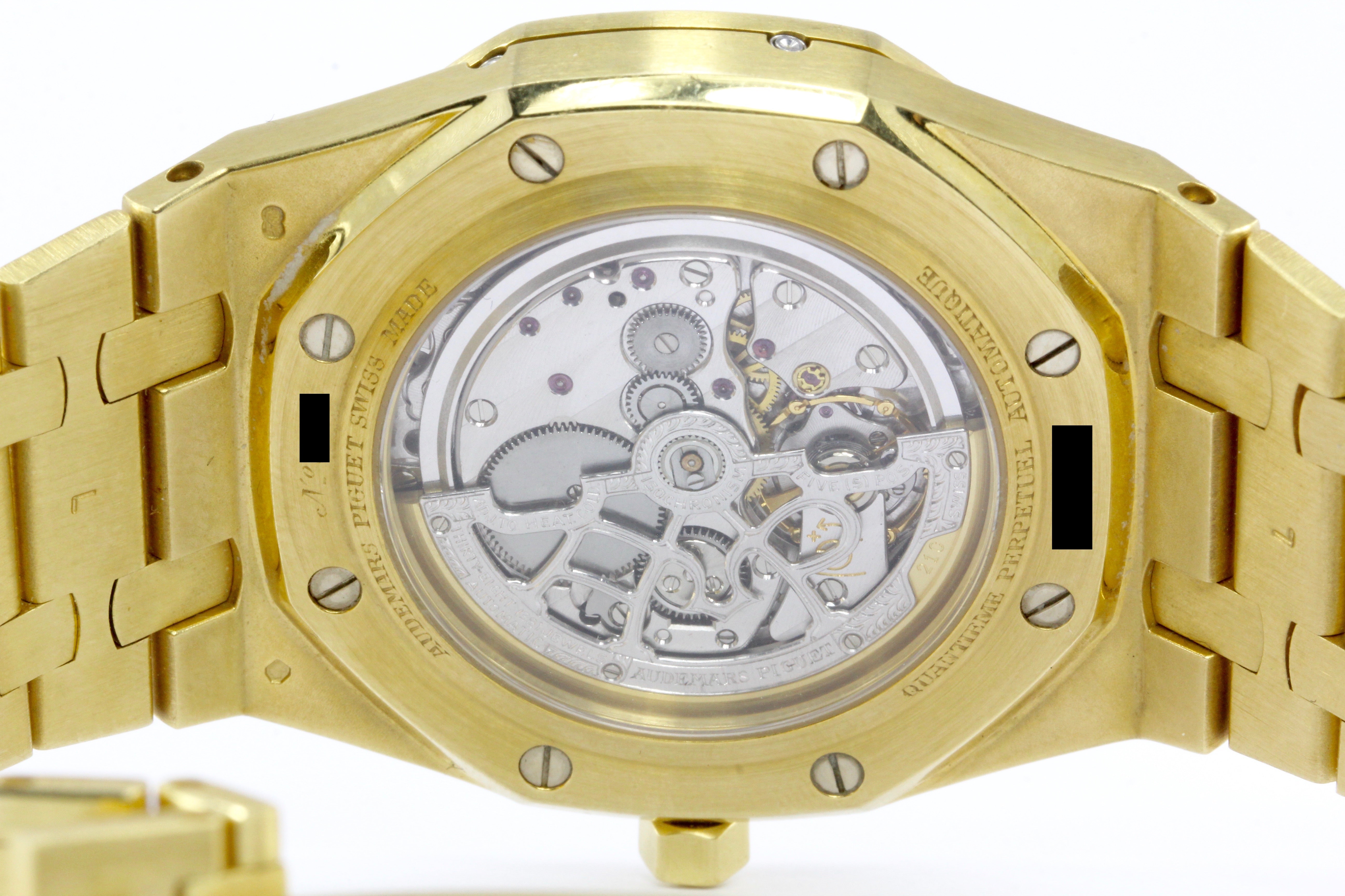Audemars Piguet 18k Yellow Gold Royal Oak Moonphase Men's Watch 25820BA.OO.0944BA.02 - Queen May