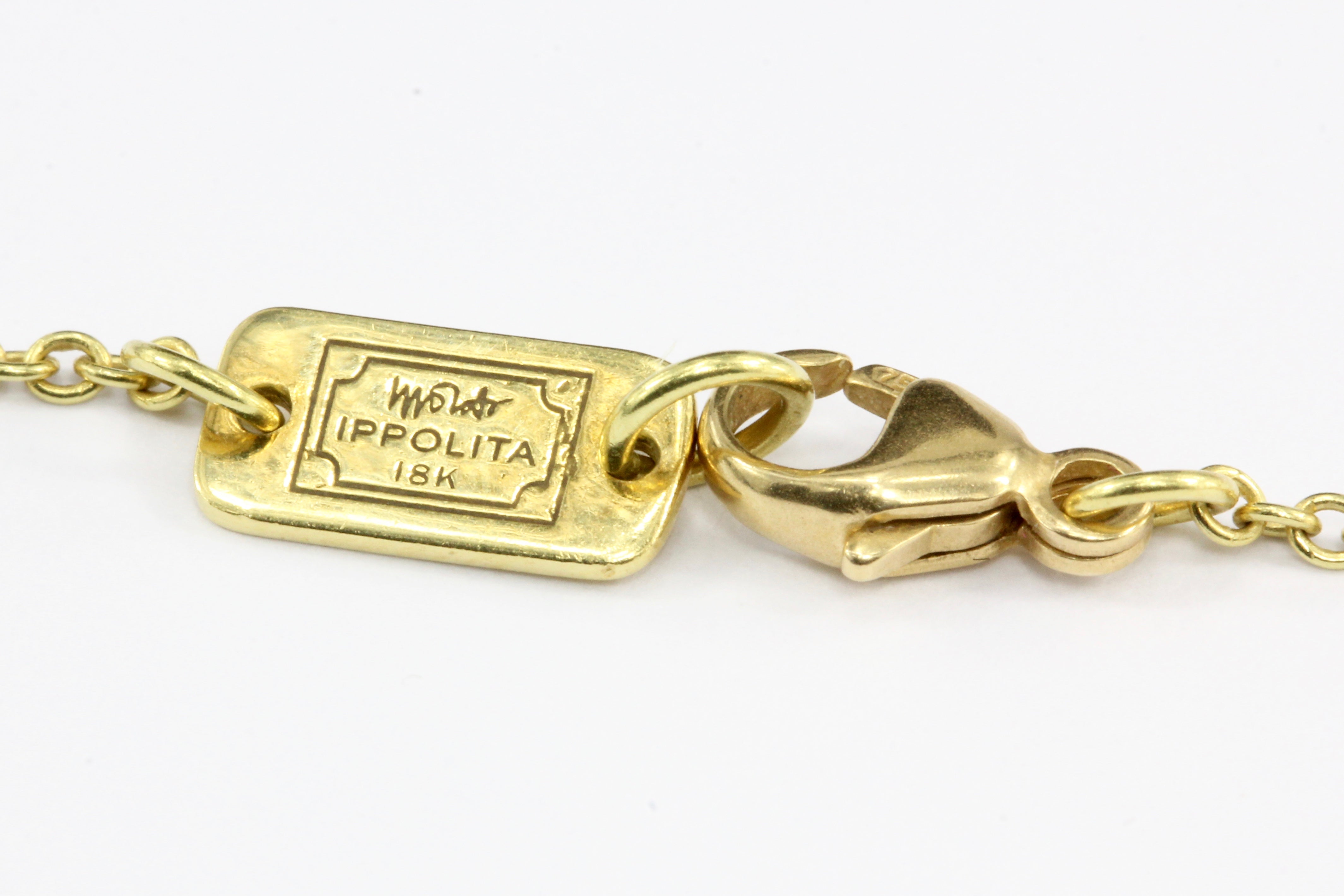 Ippolita Rock Candy Gelato Semi-Precious Multi-Stone 18K Yellow Gold Mini Station Necklace - Queen May