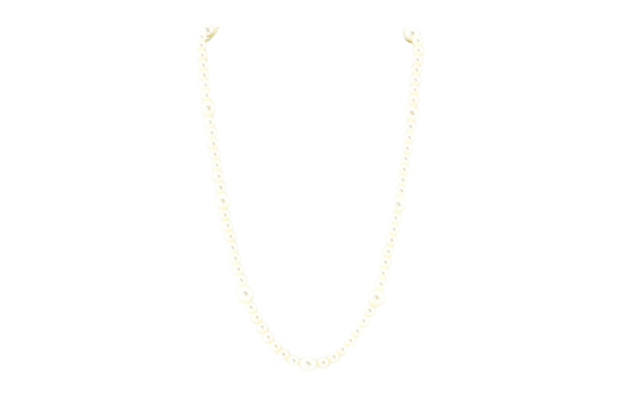 Tiffany & Co. Cultured Pearl and Sterling Silver Necklace - Queen May