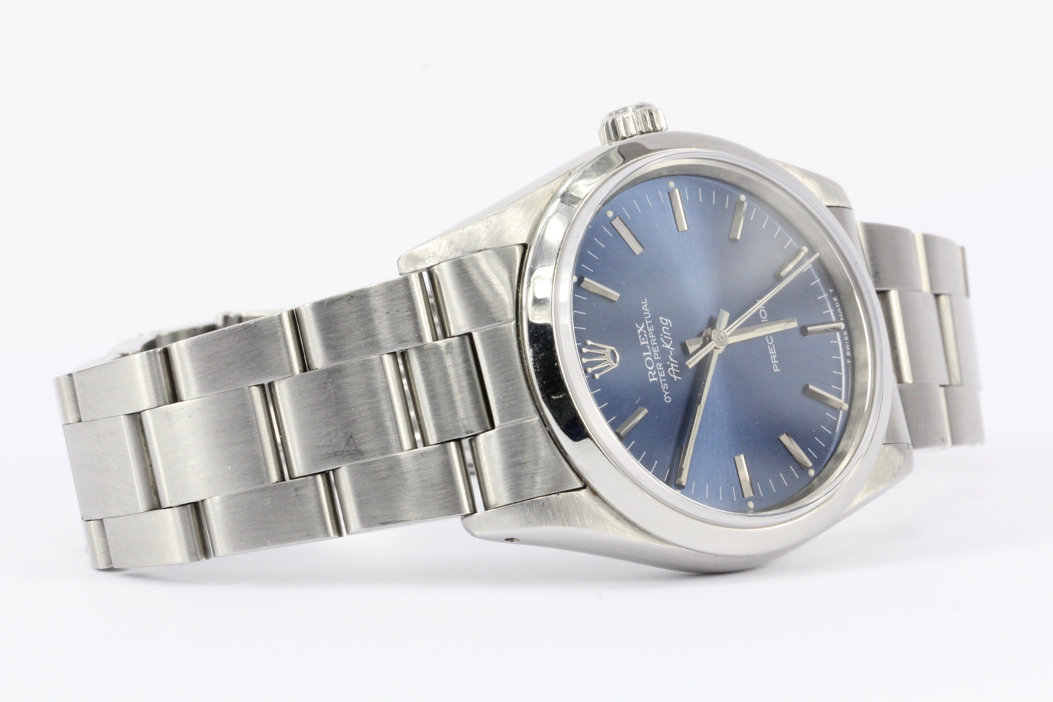 Rolex Air King 34mm Slate Dial Model 14000 - Queen May