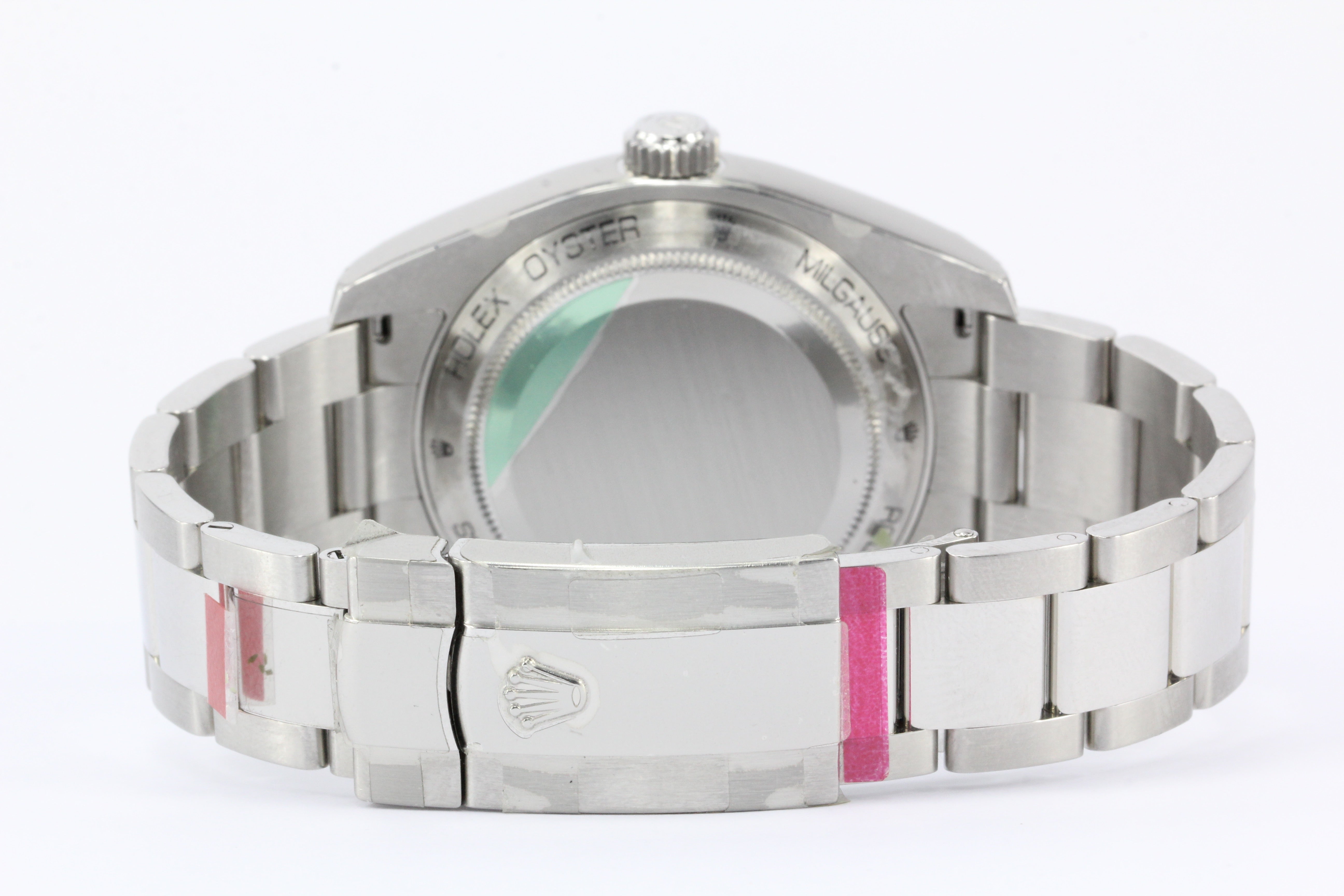 Rolex Milgauss Model 116400 White Luminescent Dial - Queen May