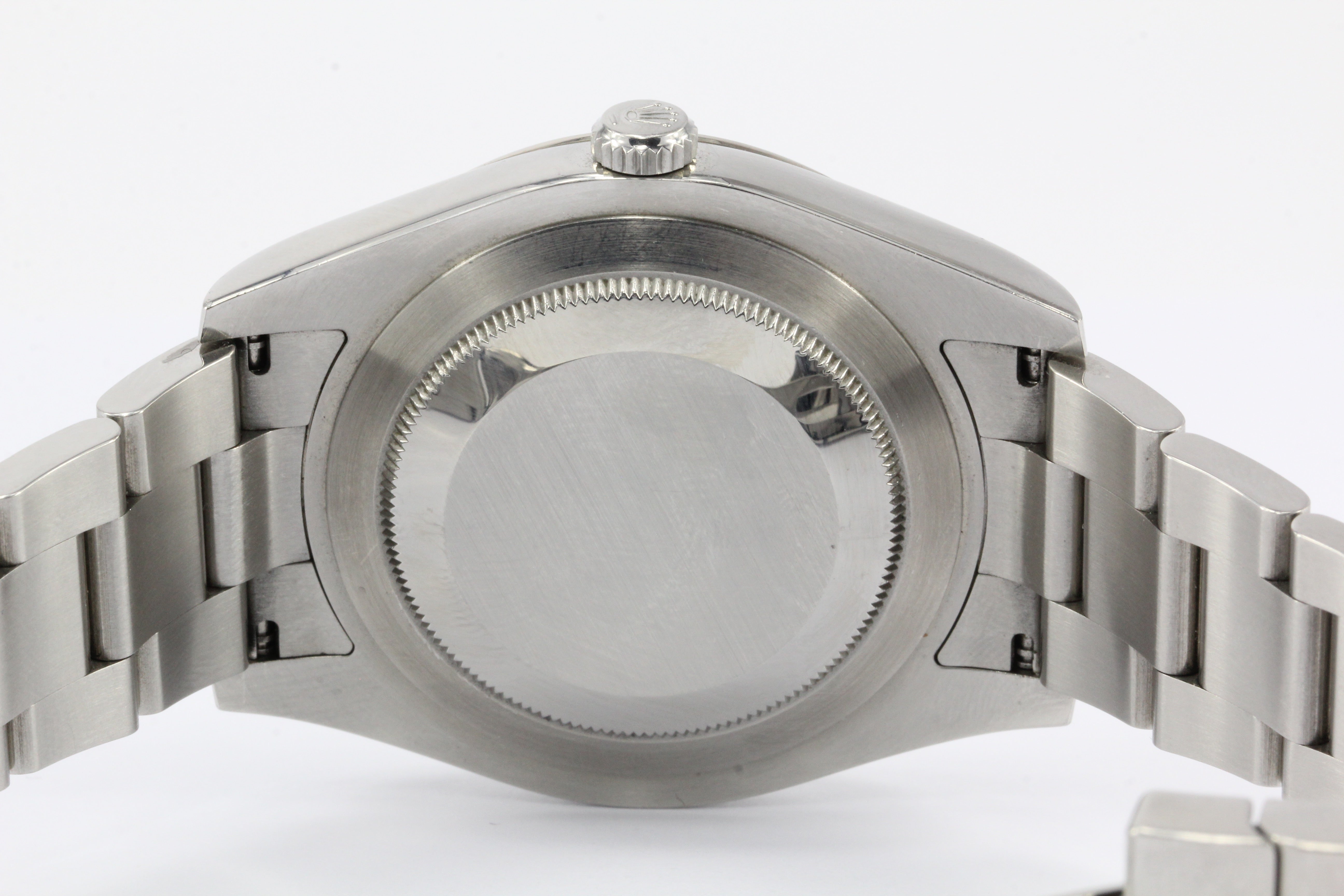 Rolex Datejust II 41mm 18k Fluted White Gold Bezel Rhodium Dial 116334 - Queen May
