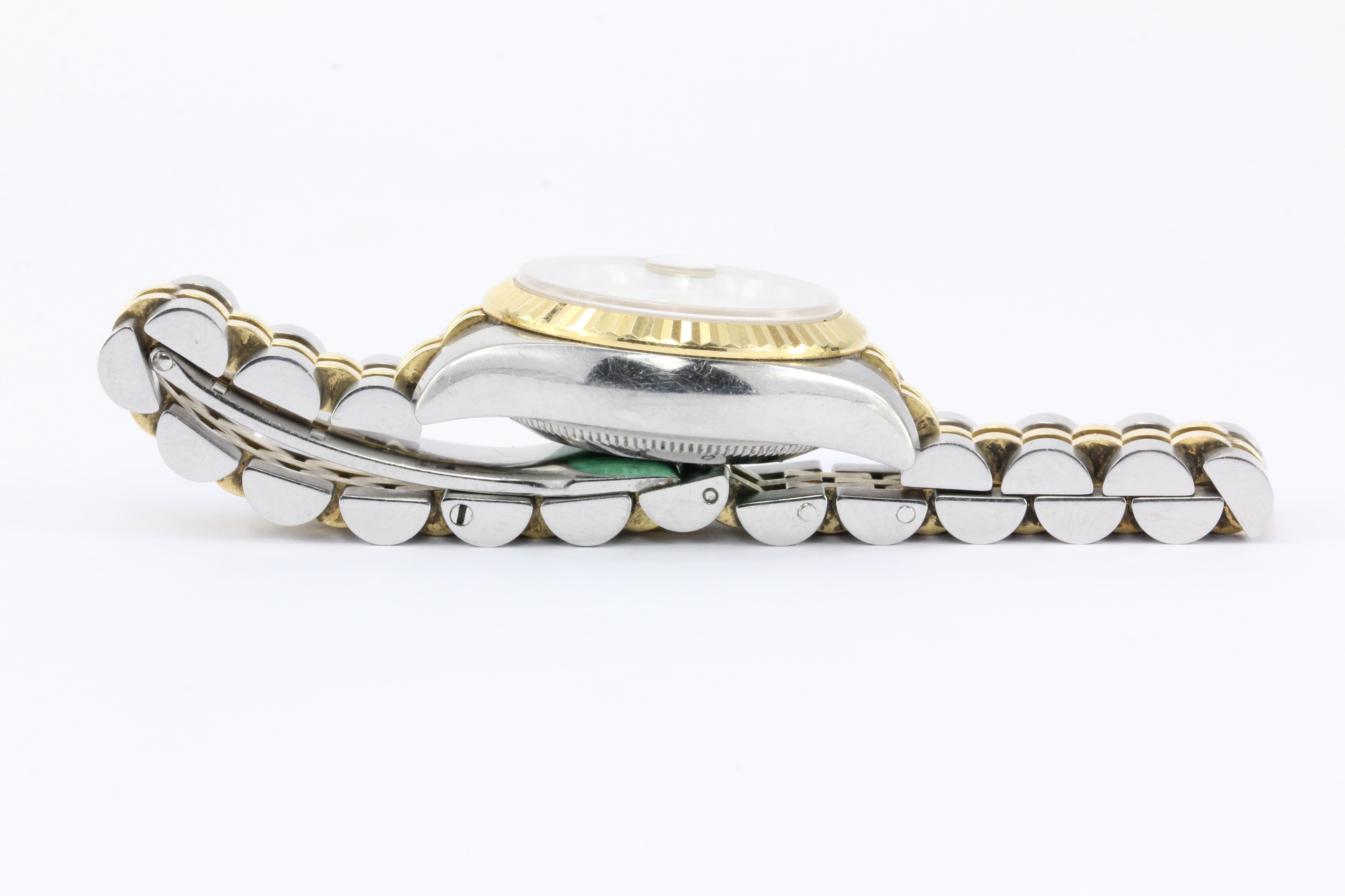 Rolex Ladies Datejust 179173 Stainless Steel & 18K Yellow Gold Watch - Queen May