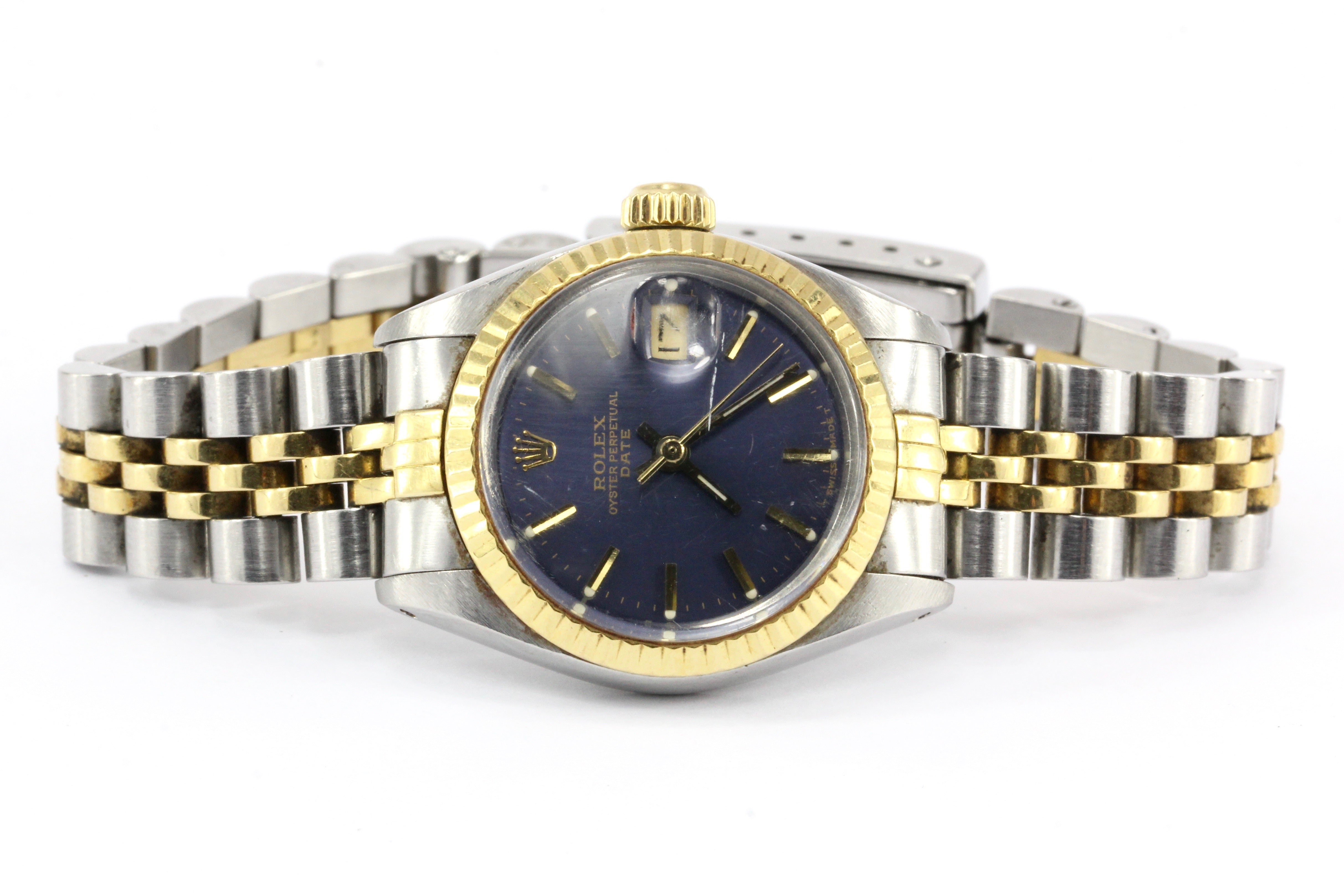 Rolex Ladies Datejust 6917 Stainless Steel & 14K Yellow Gold - Queen May