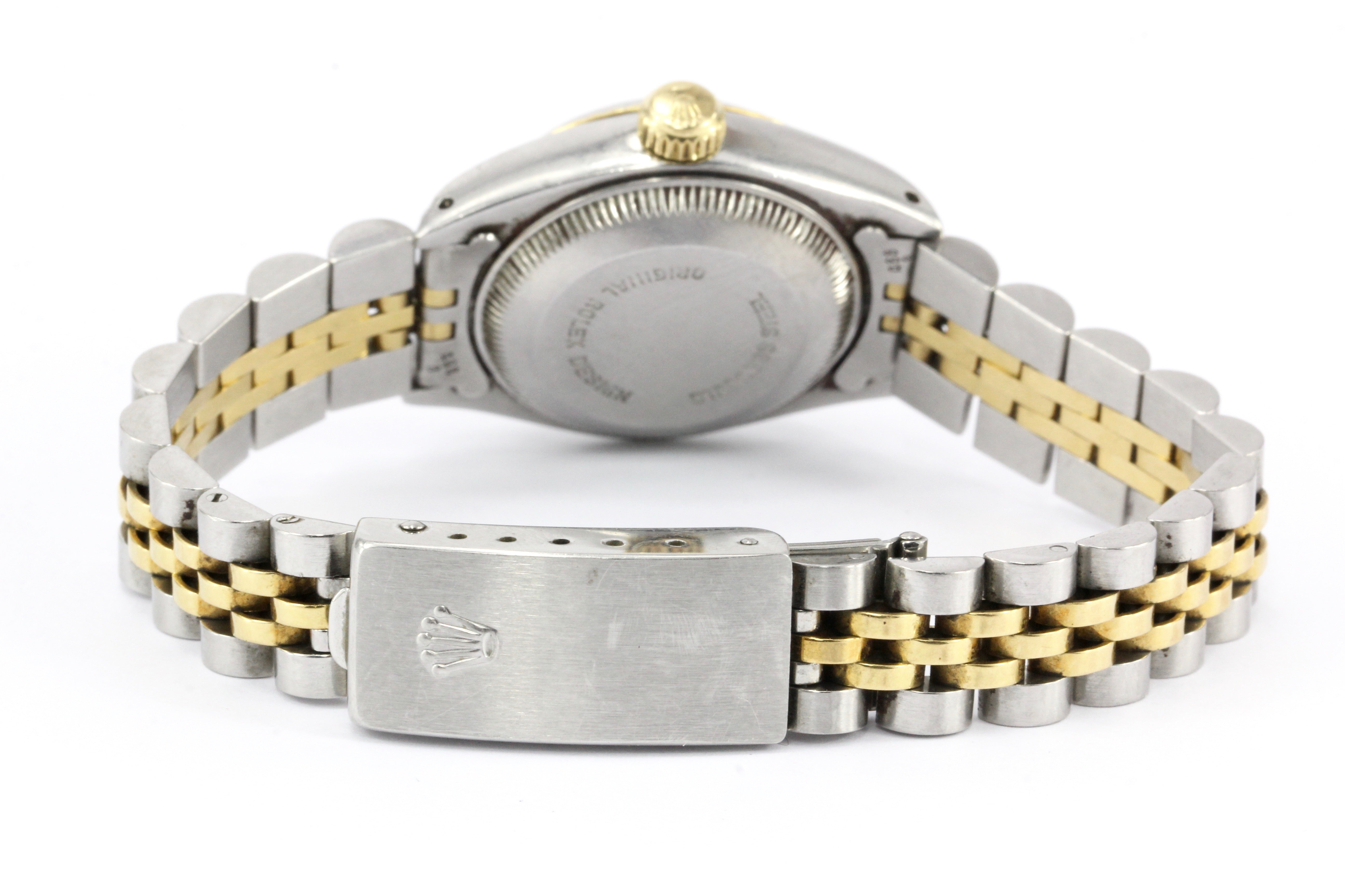 Rolex Ladies Datejust 6917 Stainless Steel & 14K Yellow Gold - Queen May