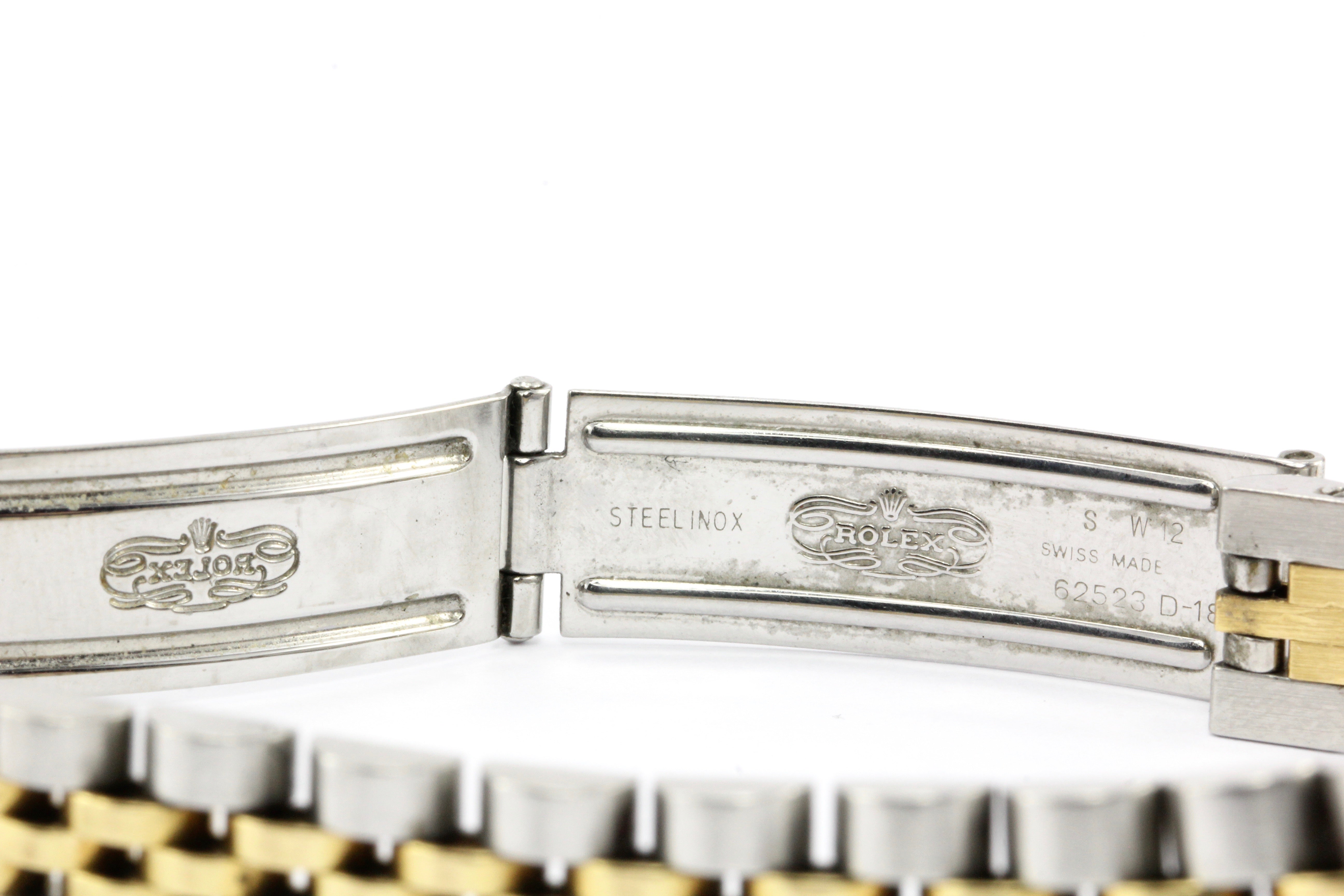 Rolex Ladies Datejust 6917 Stainless Steel & 14K Yellow Gold - Queen May