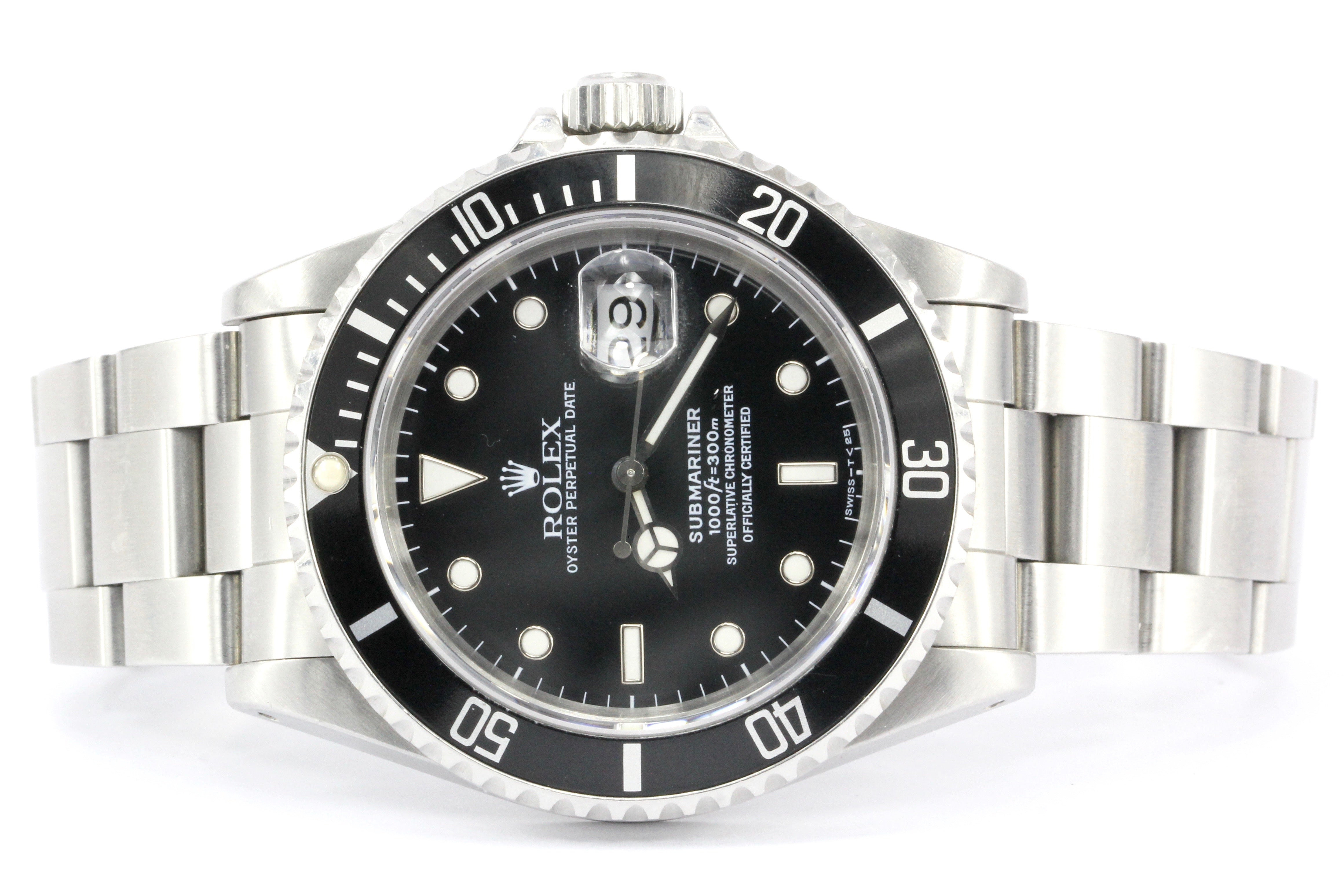 Rolex Submariner Stainless Steel Model 16610 Circa 2005 - Queen May