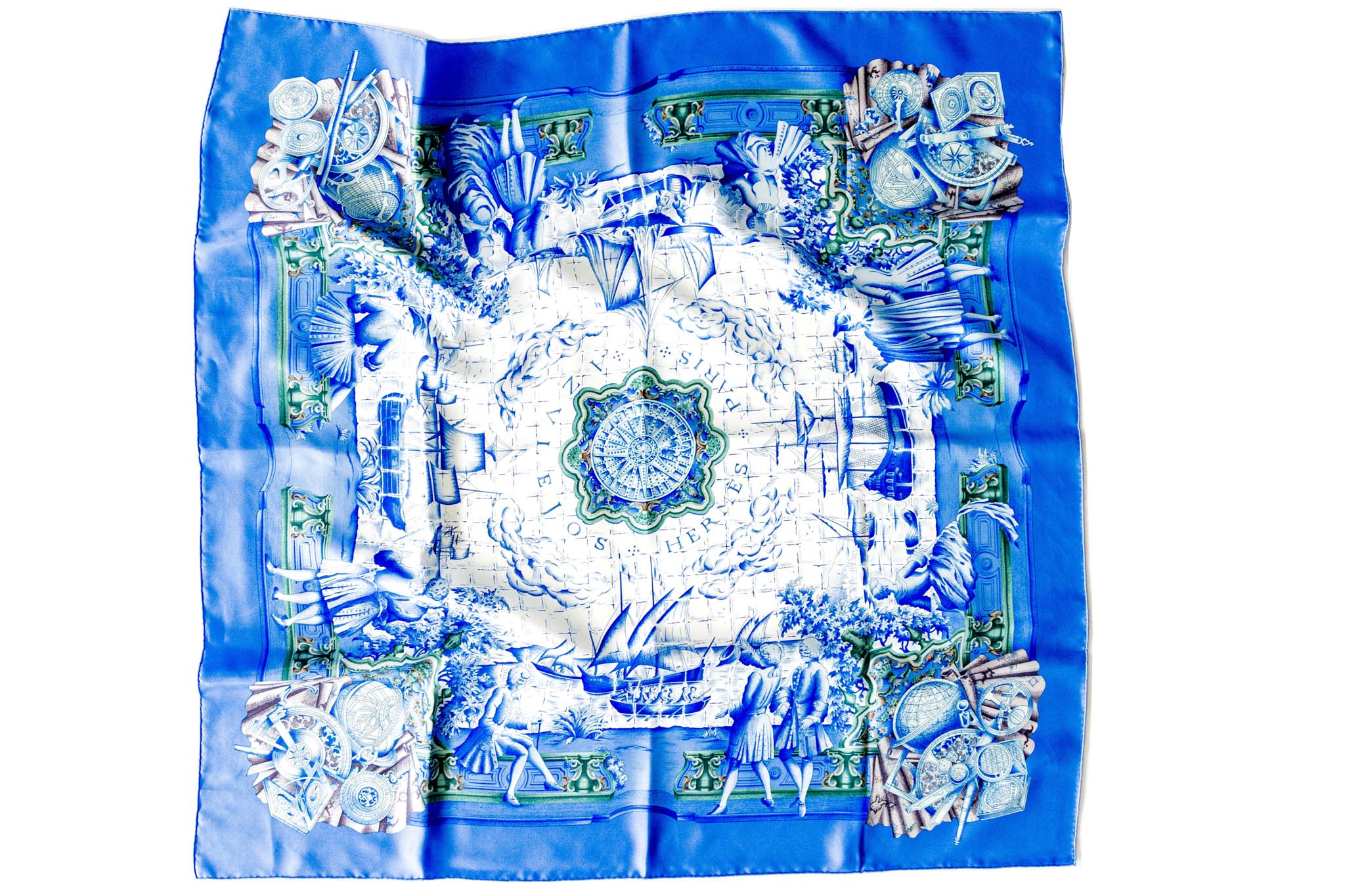 Hermes Azule Jos Scarf - Queen May