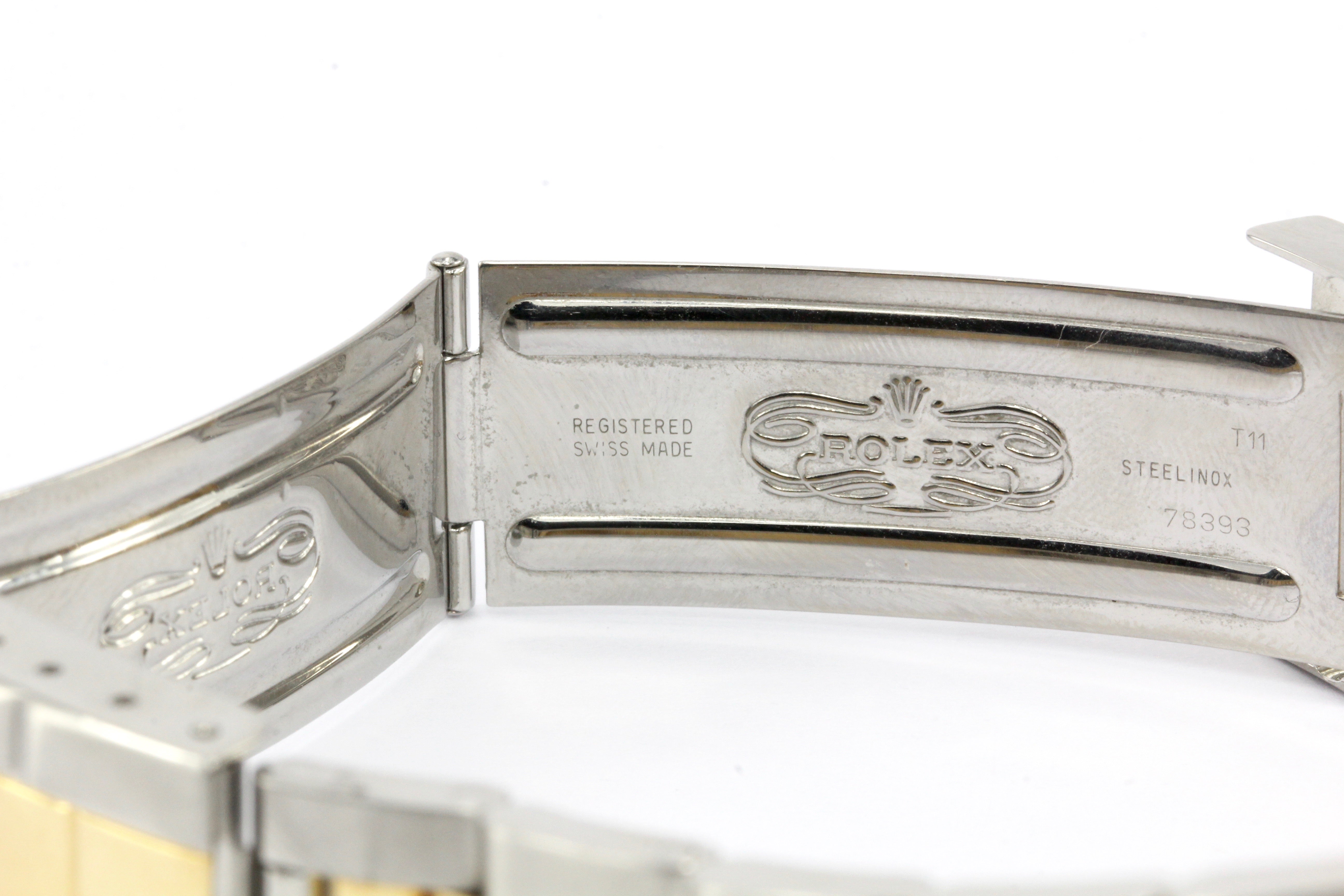 Rolex Daytona Model 16523 18k Yellow Gold & Steel Circa 1995 - Queen May