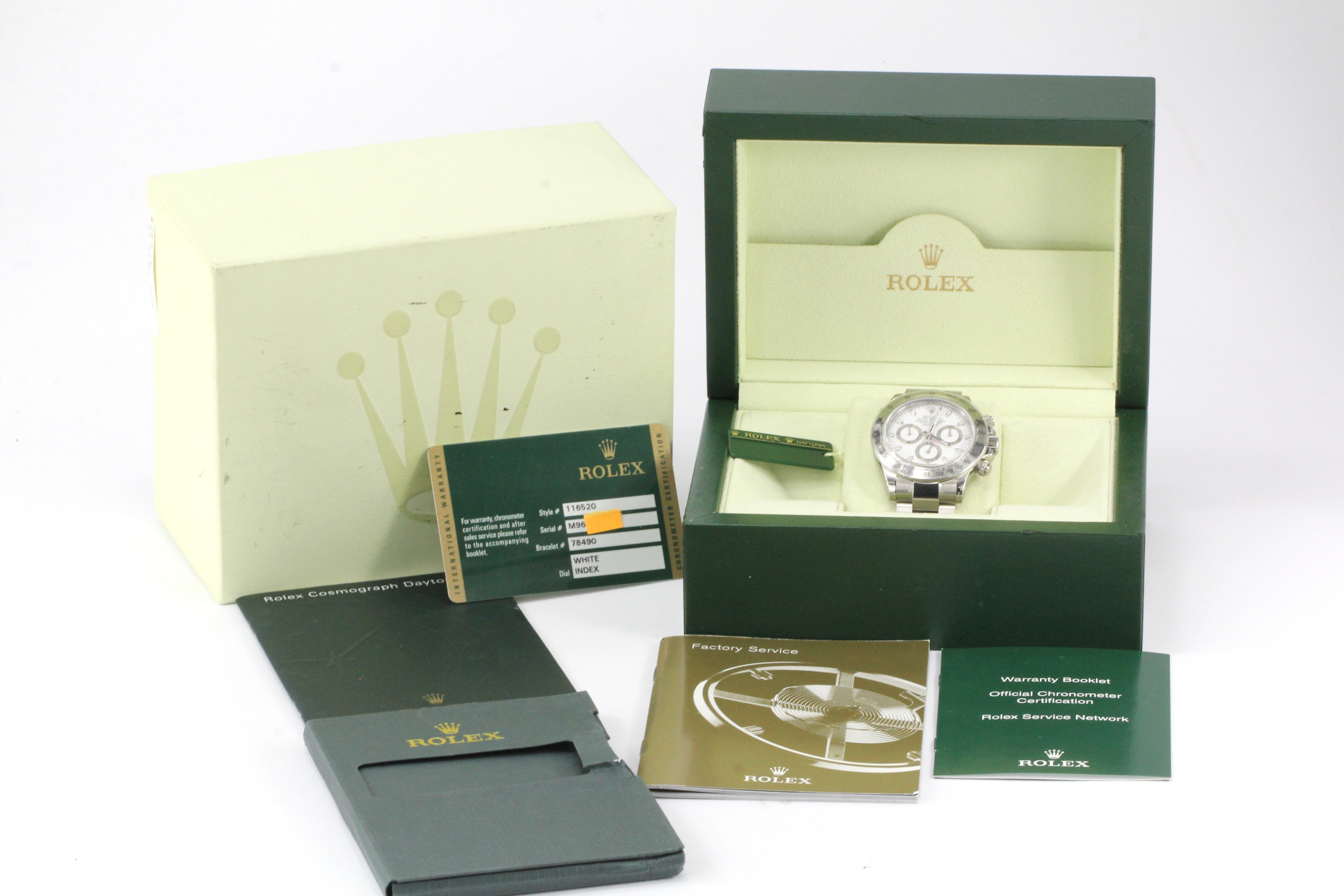 MINT Rolex Daytona 116520 with Box & Papers - Queen May