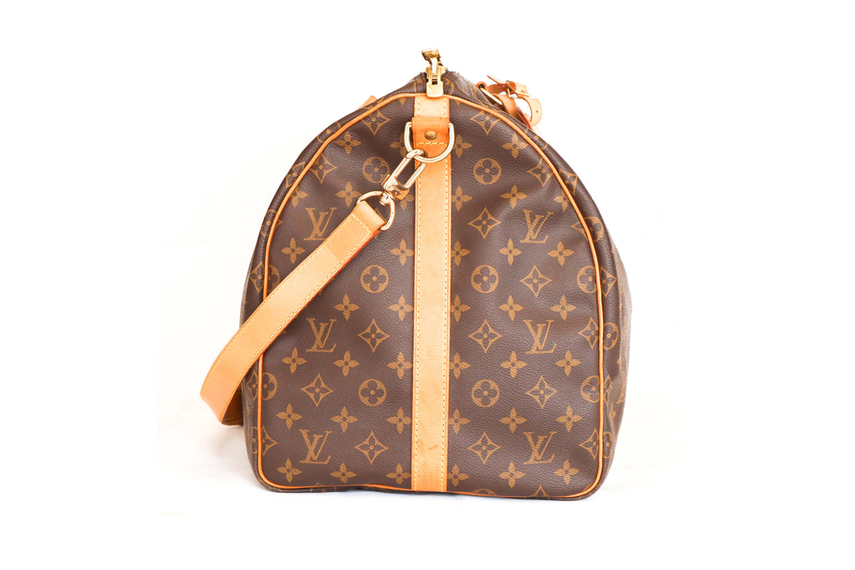 Louis Vuitton Monogram Keepall Bandouliere 55 - Queen May