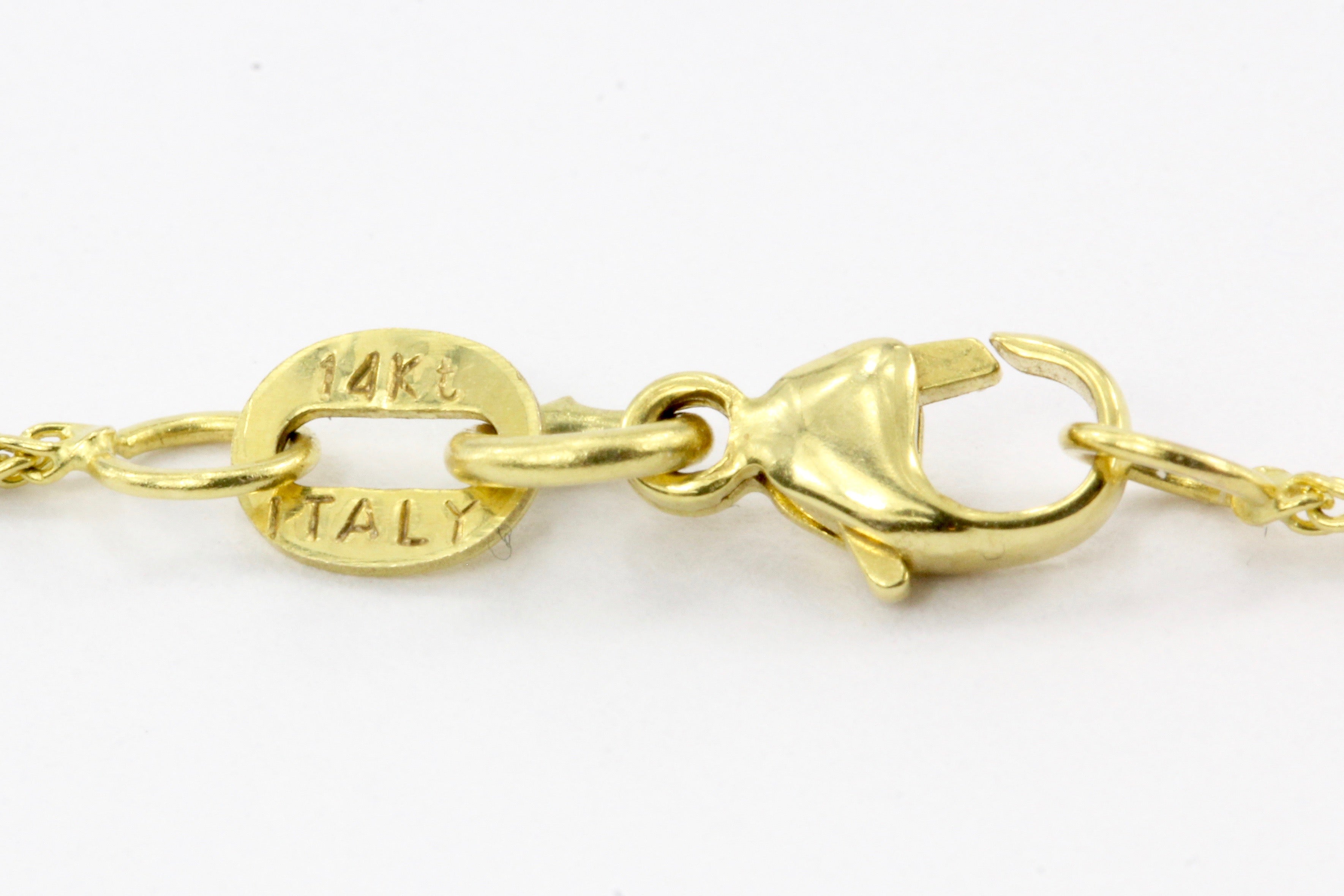 Victorian 14K Yellow Gold 6.5 Carat Amethyst and Pearl Pendant Necklace - Queen May