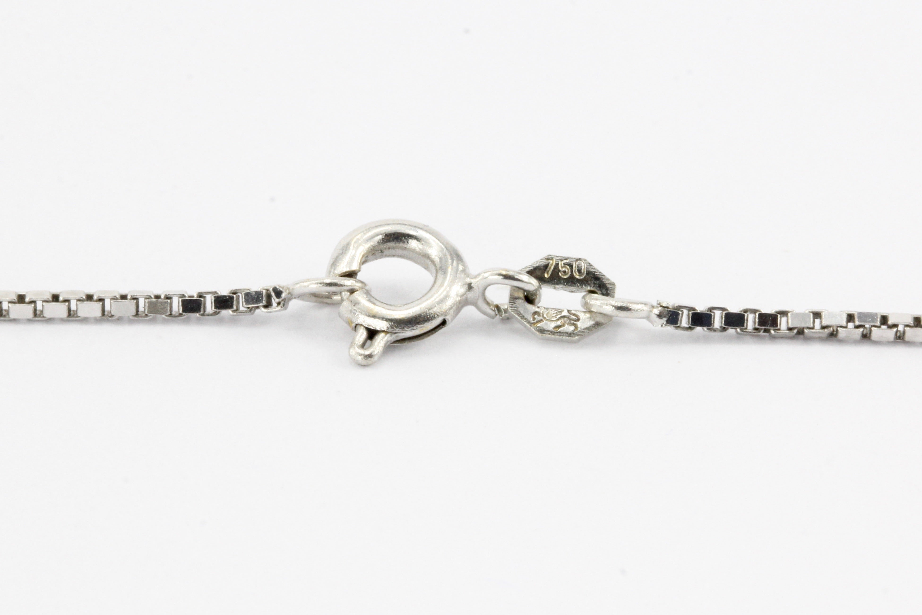 Platinum Convertible Diamond Brooch Pendant c.1920's - Queen May