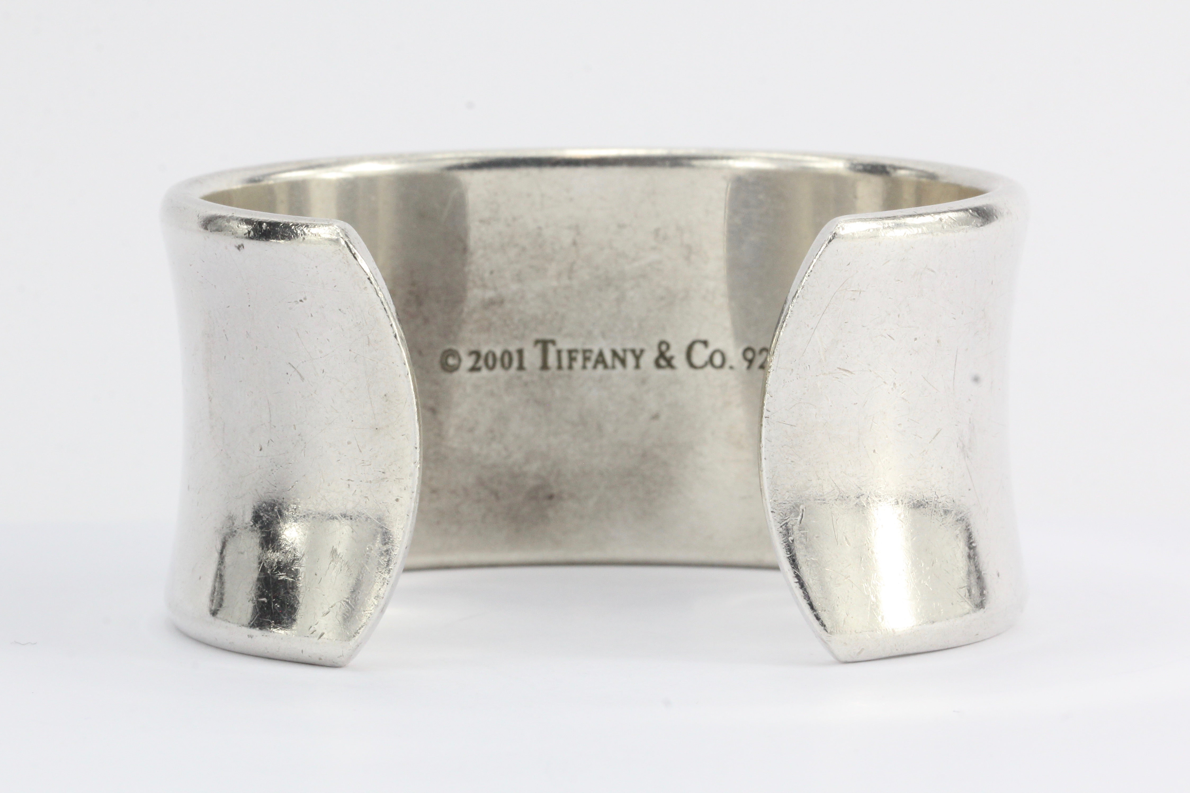 Tiffany & Co 1837 Sterling Silver Wide Cuff - Queen May