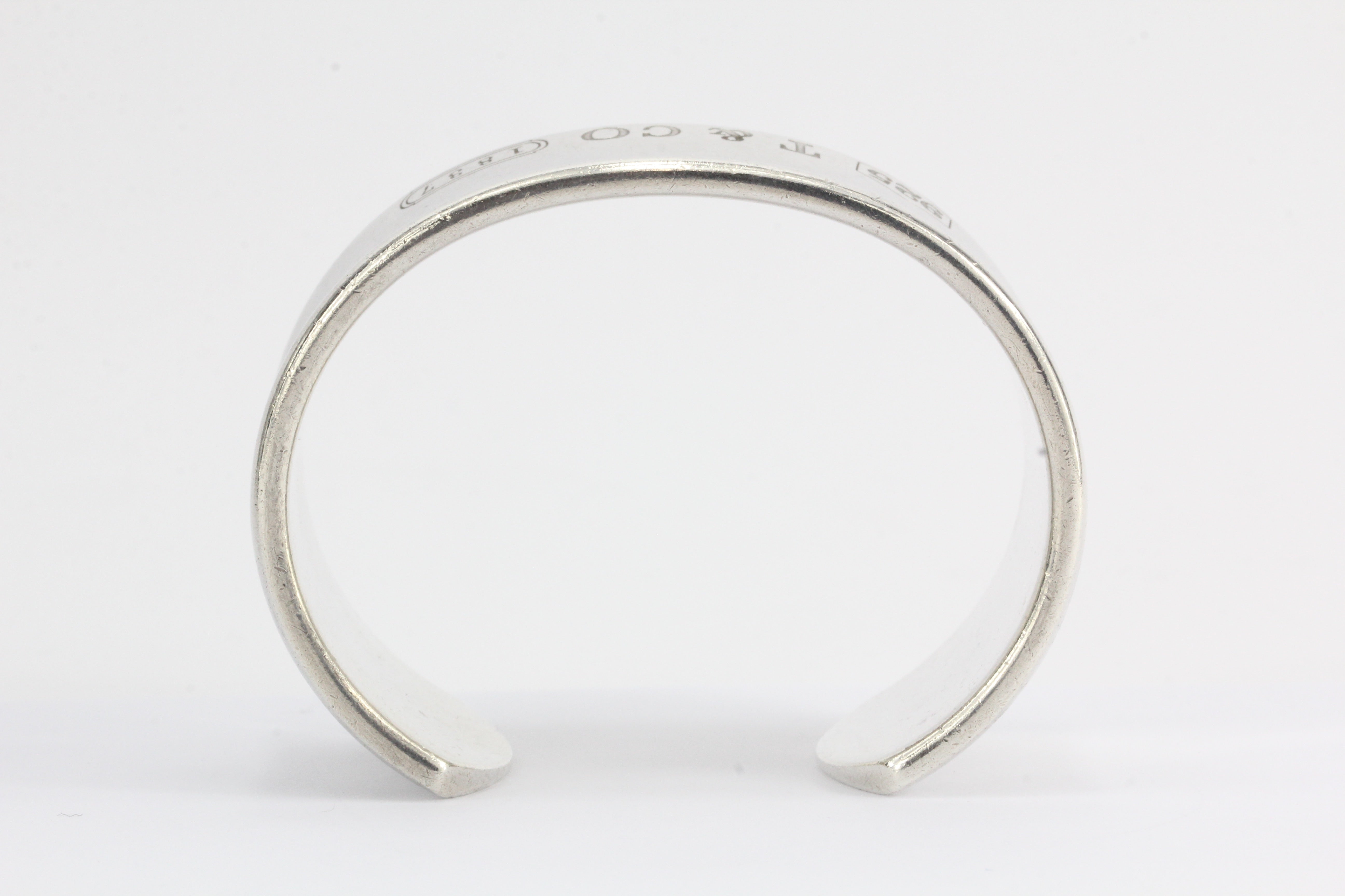 Tiffany & Co 1837 Sterling Silver Wide Cuff - Queen May