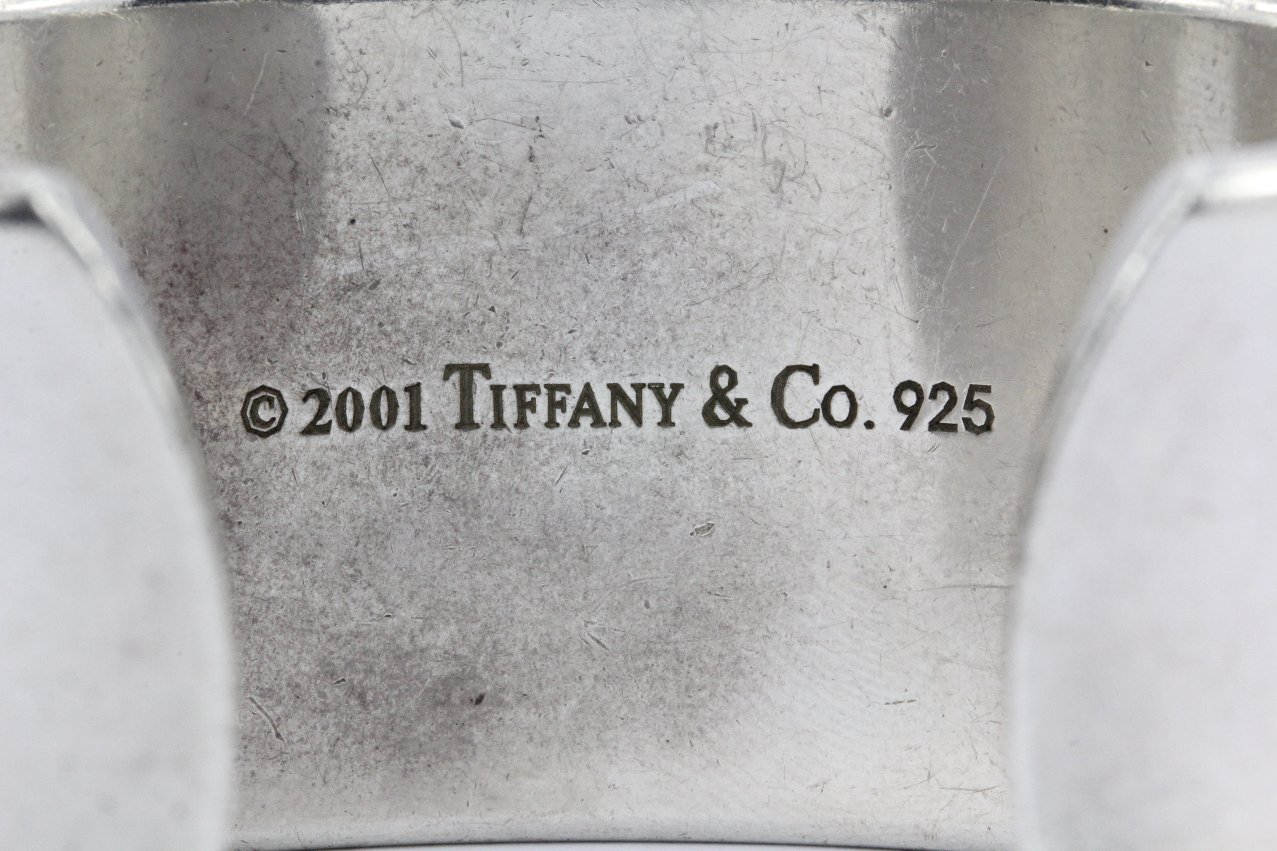 Tiffany & Co 1837 Sterling Silver Wide Cuff - Queen May