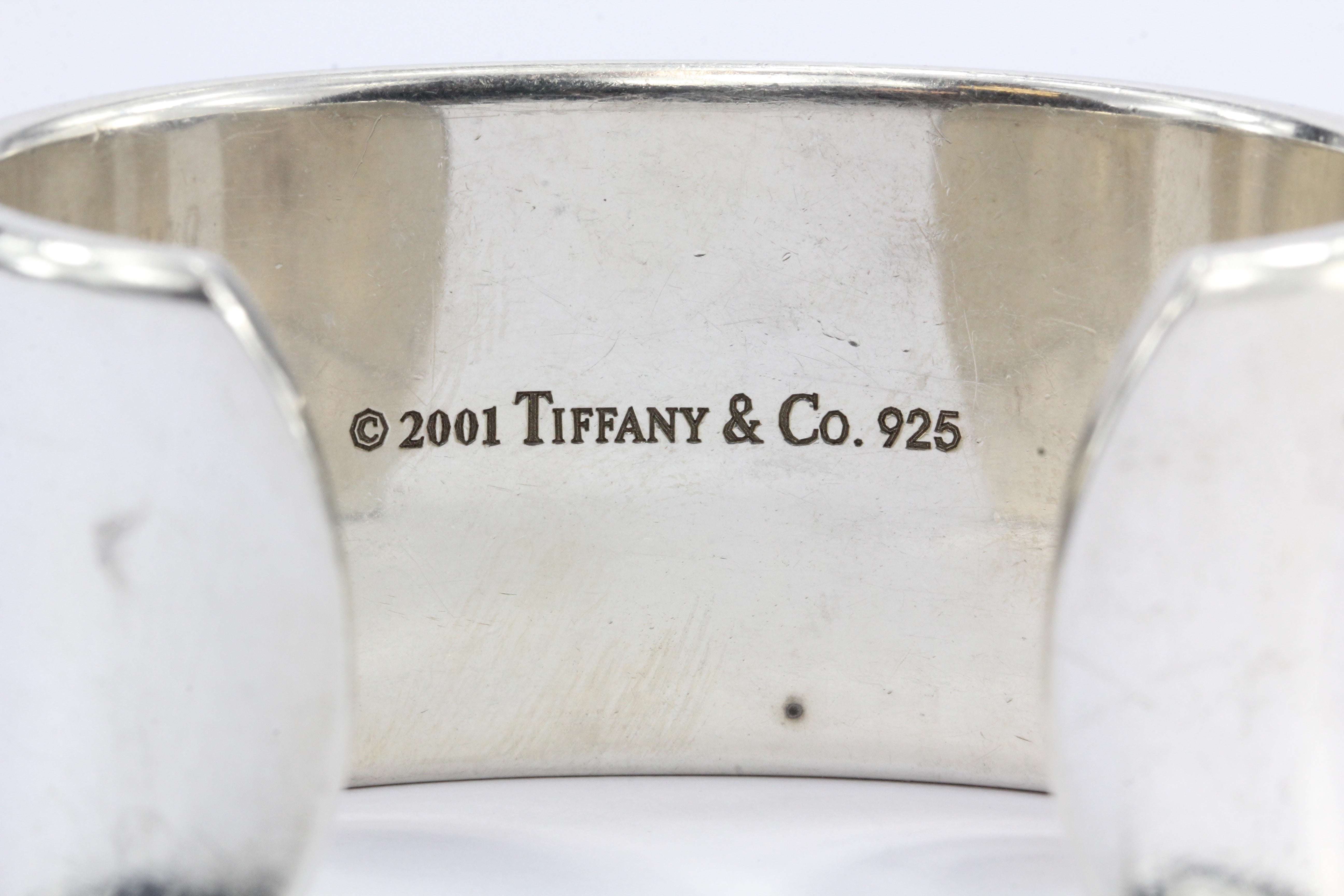 Tiffany & Co 1837 Sterling Silver Wide Cuff - Queen May