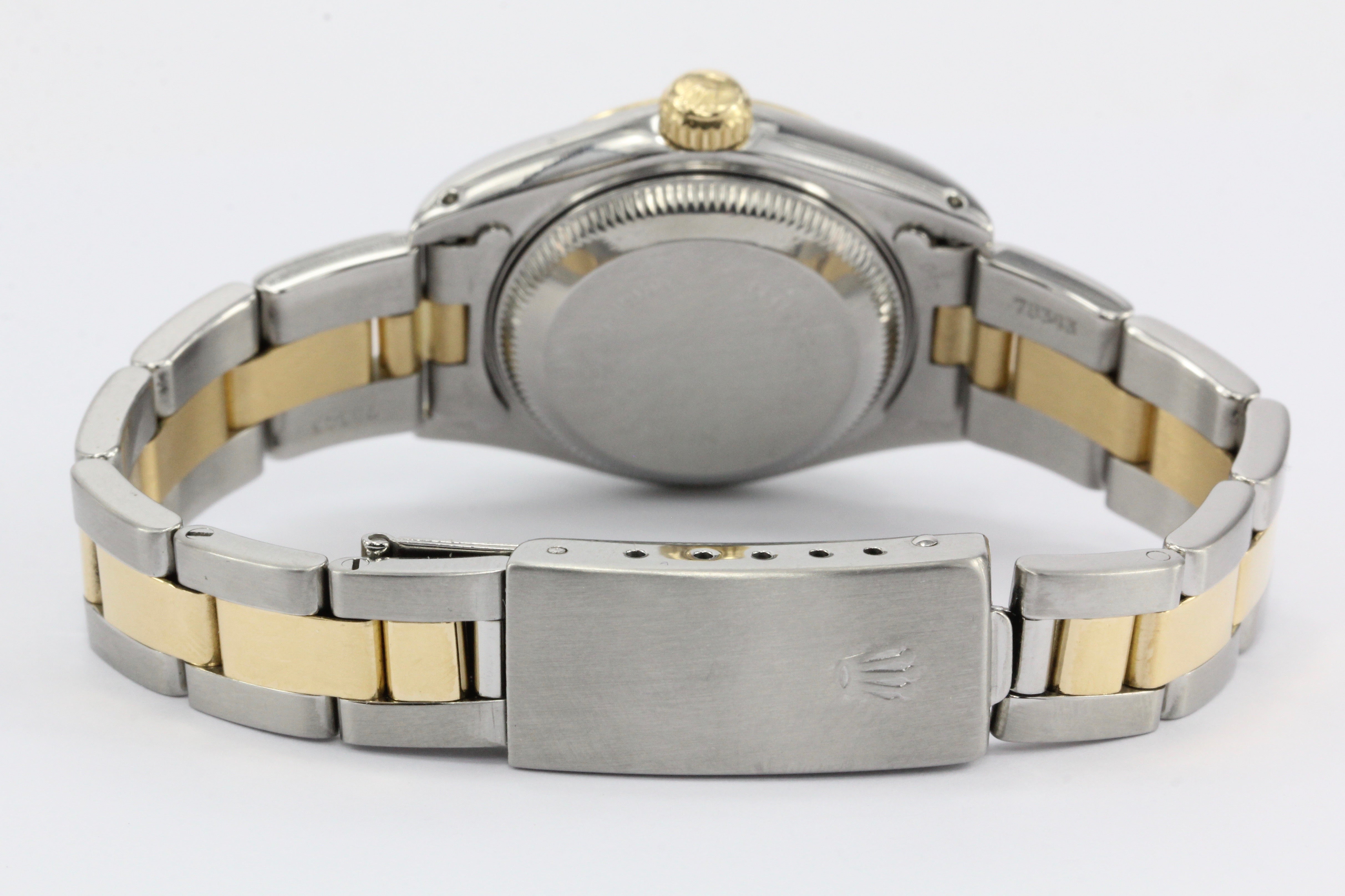 Rolex 69163 Women's Oyster Datejust Yellow Gold & Stainless Watch - Queen May
