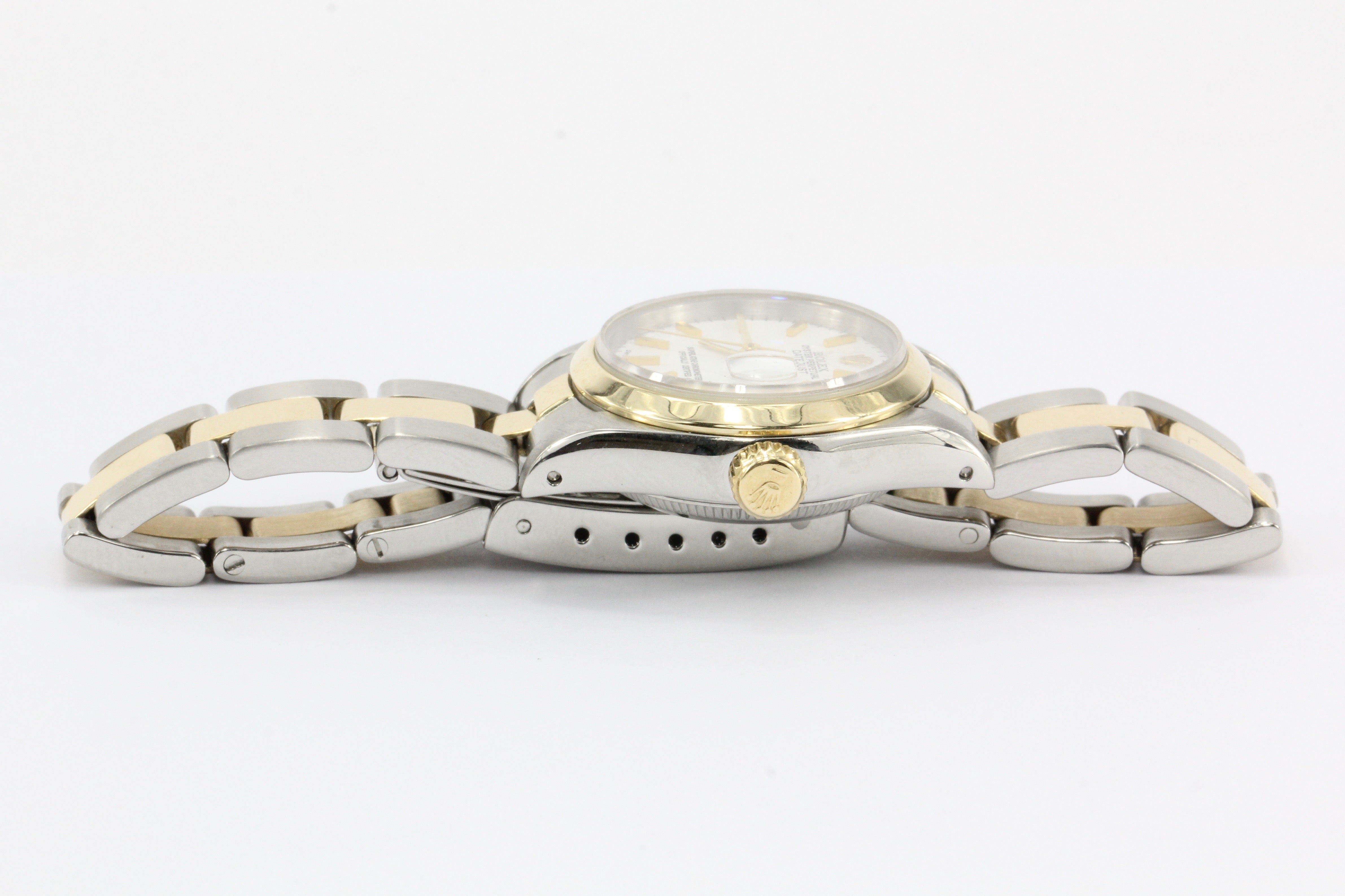 Rolex 69163 Women's Oyster Datejust Yellow Gold & Stainless Watch - Queen May